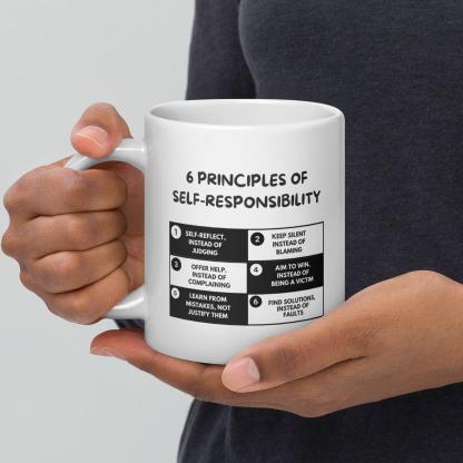 Self Responsibility Quote Mug - Inspire Cups