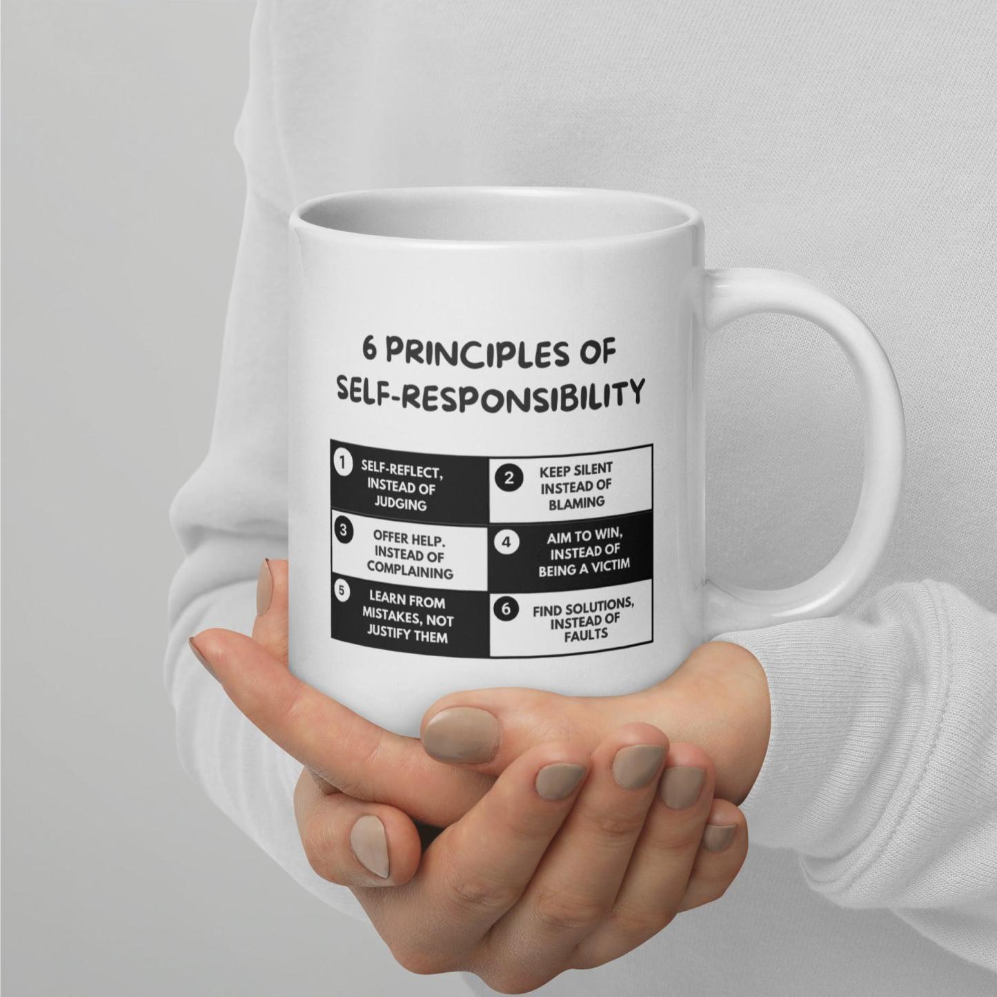 Self Responsibility Quote Mug - Inspire Cups