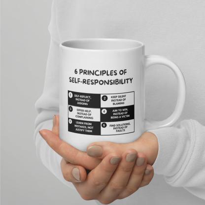Self Responsibility Quote Mug - Inspire Cups