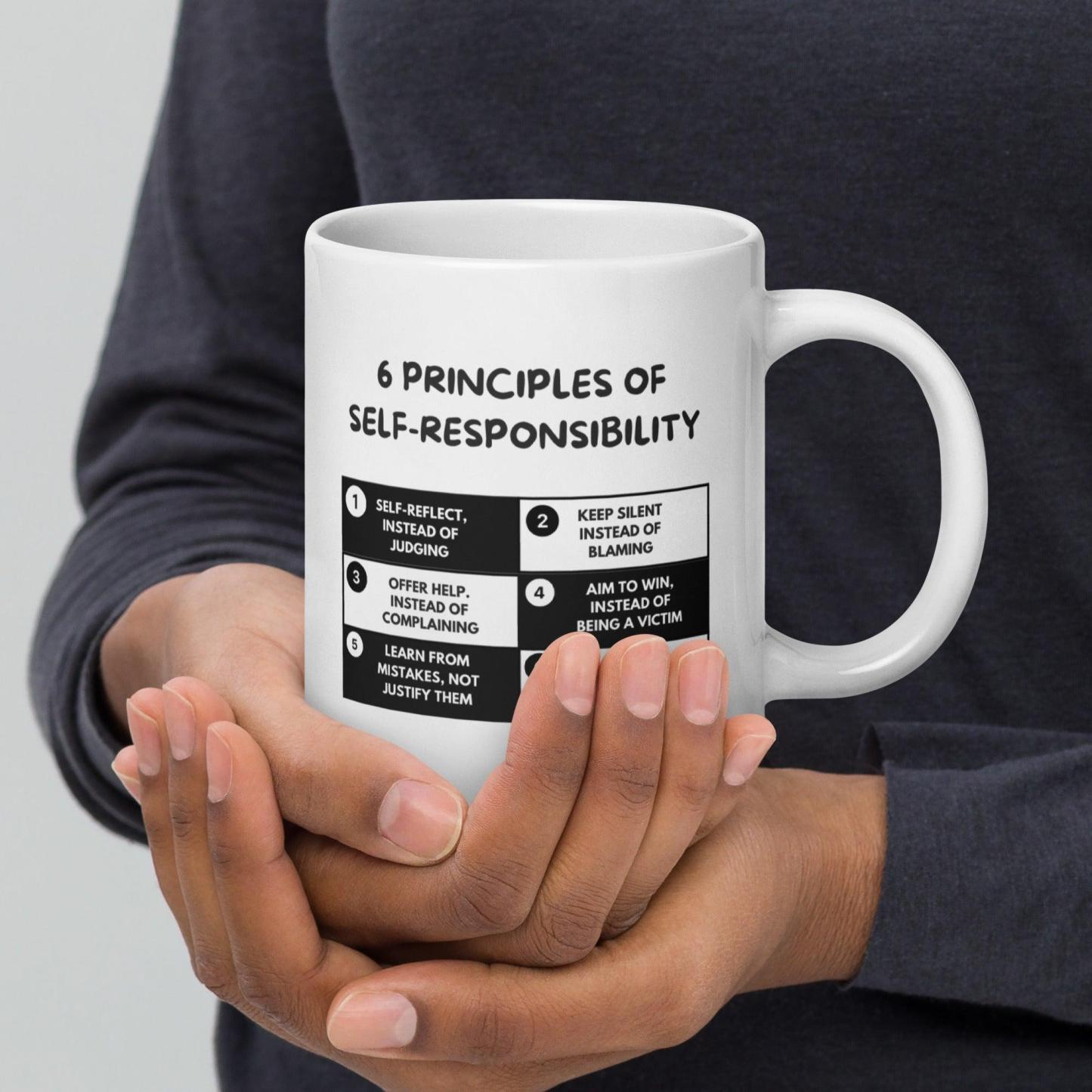Self Responsibility Quote Mug - Inspire Cups