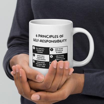 Self Responsibility Quote Mug - Inspire Cups