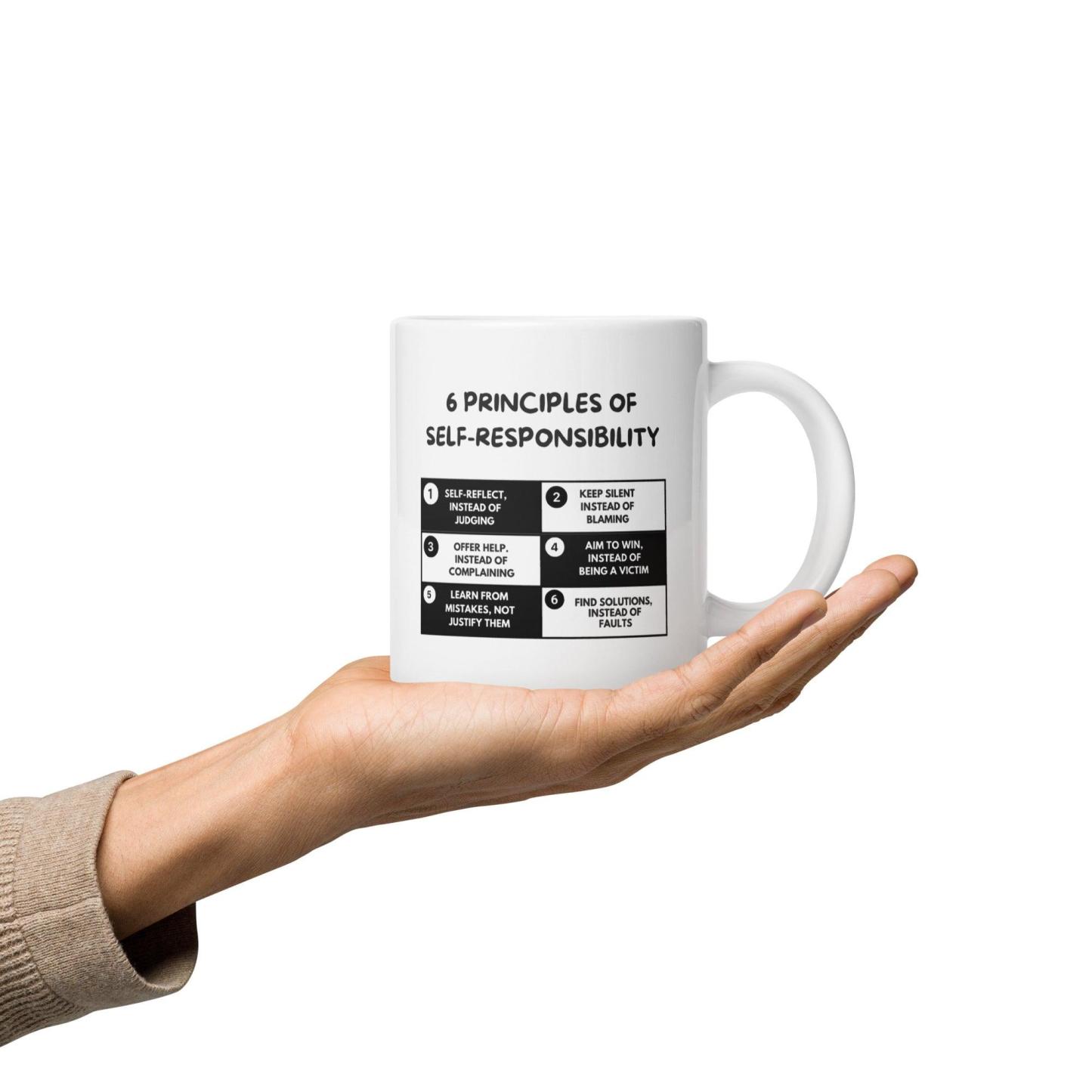 Self Responsibility Quote Mug - Inspire Cups