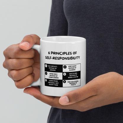 Self Responsibility Quote Mug - Inspire Cups