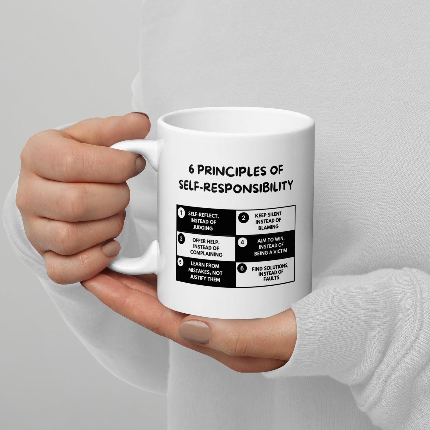 Self Responsibility Quote Mug - Inspire Cups