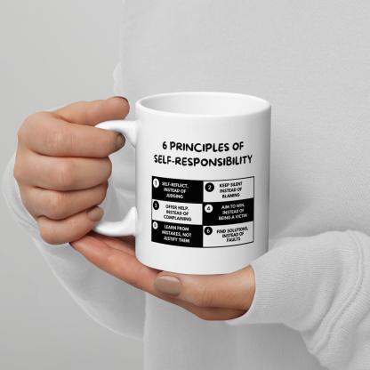 Self Responsibility Quote Mug - Inspire Cups