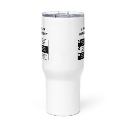 Self-Responsibility Travel Mug – Stainless Steel Motivational Tumbler - Inspire Cups