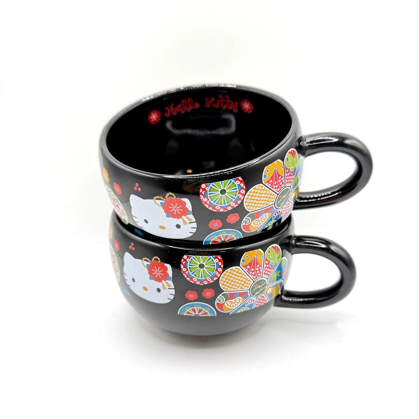 [Copy]Hello Kitty Black Ceramic Mugs – Sanrio 1976- 2000