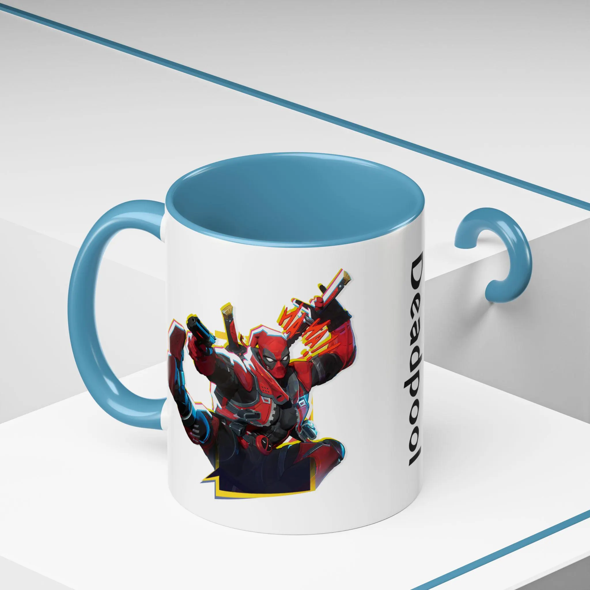 Deadpool Marvel Rivals Accent Coffee Mug 