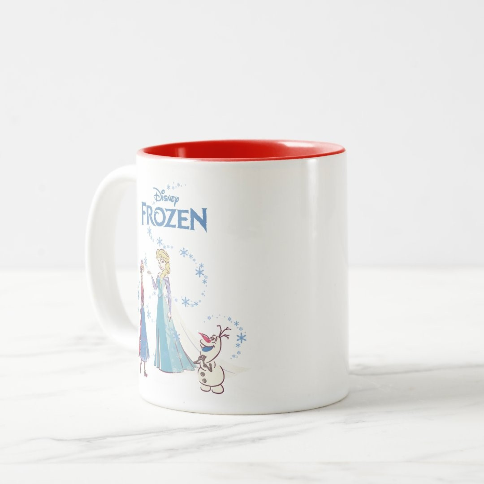 Frozen Sisters Snowman Duo Toned Mug