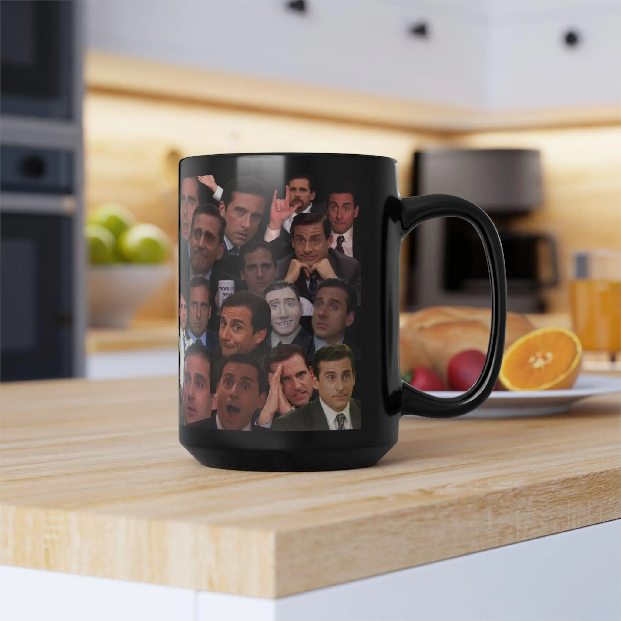 Michael Scott Expressions Ceramic Coffee Mug