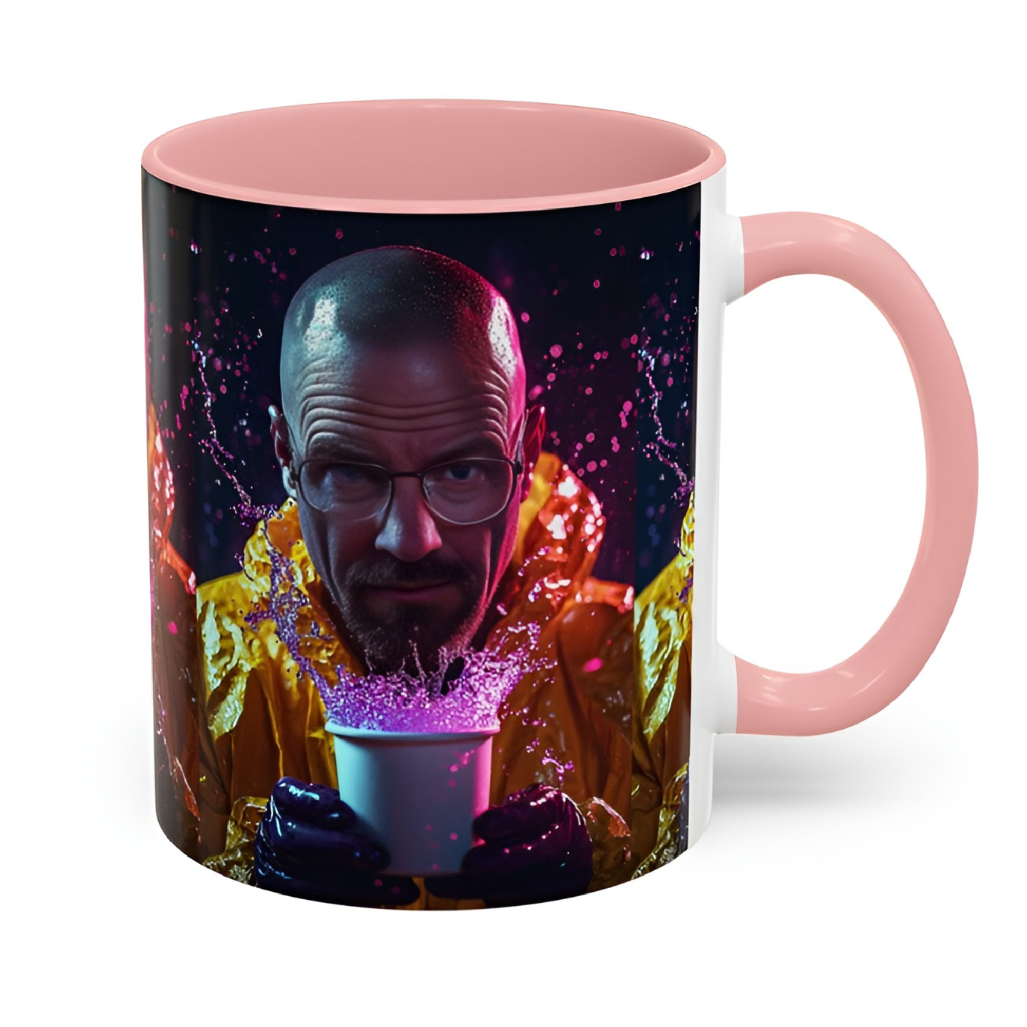 Walter White Character Chemical Splash Mug