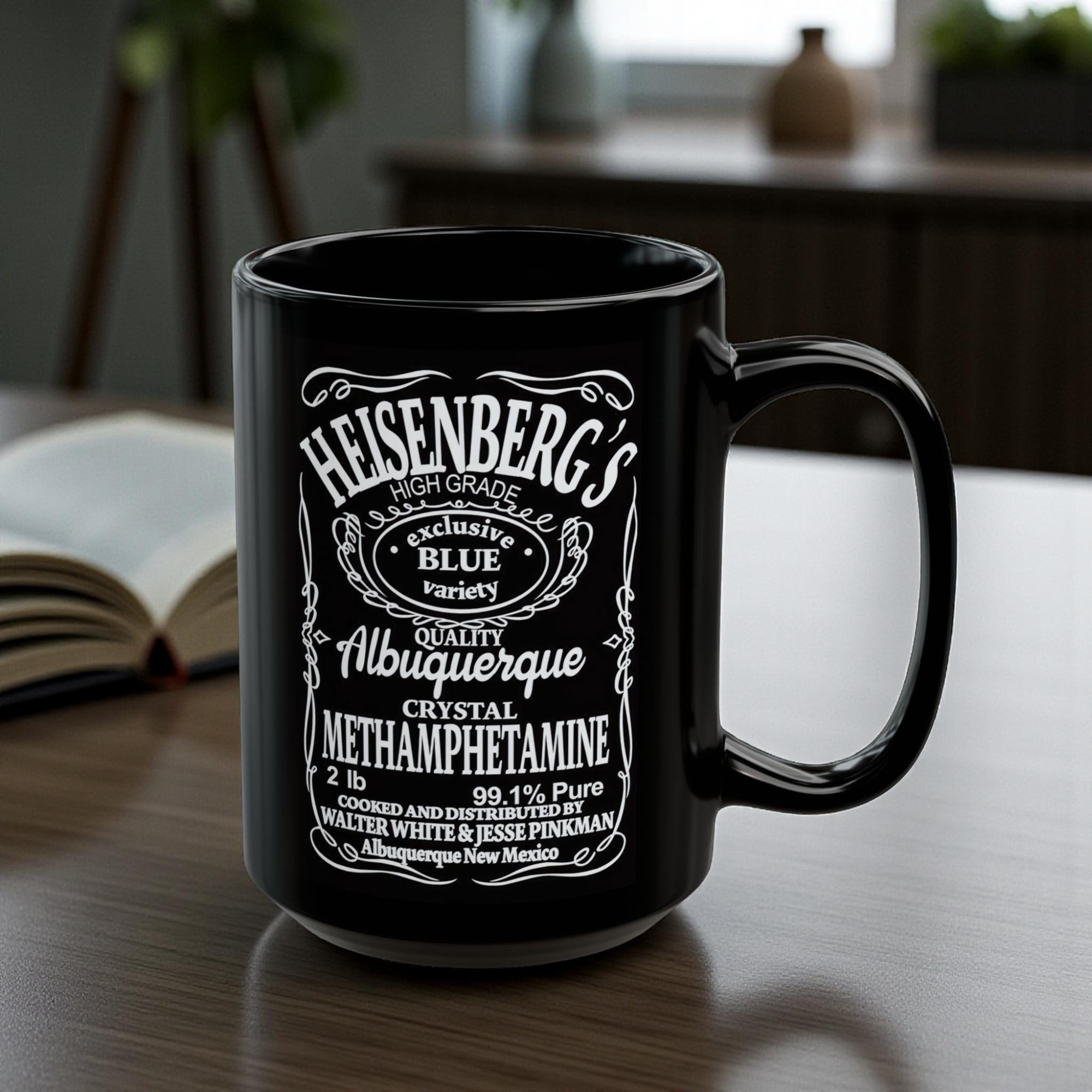 Heisenberg Walter White Whiskey Style Mug