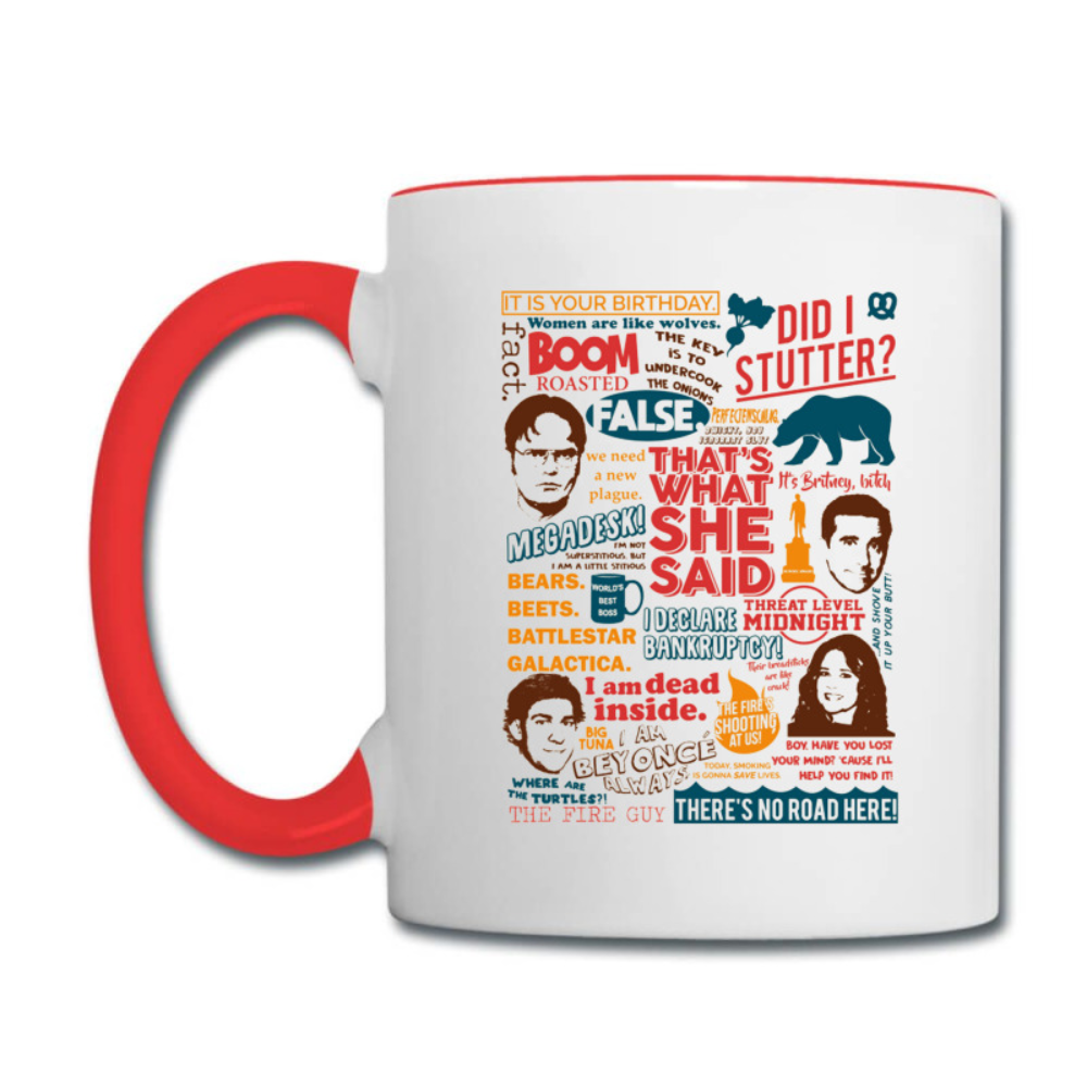 The Office Quotes Character Ceramic Mug