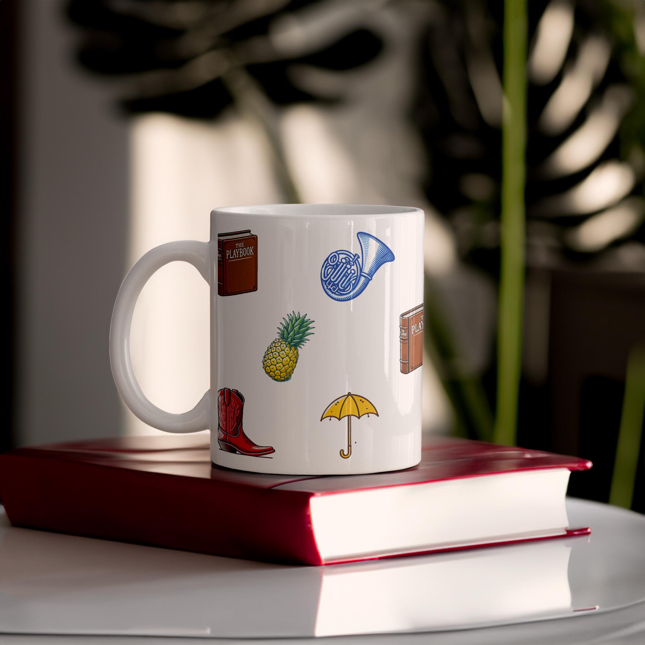 How I Met Your Mother Patterned Coffee Mug