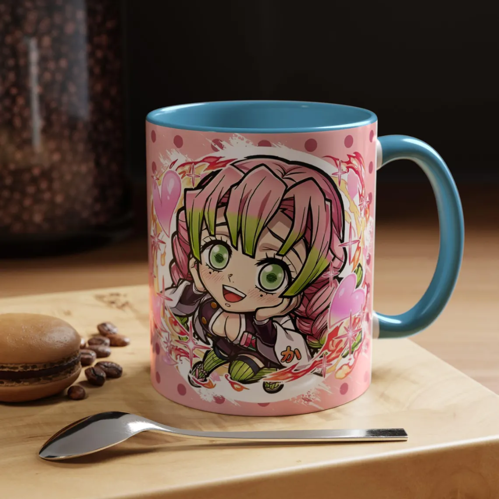 Demon Slayer, Mitsuri Kanroji Coffee Mug (11, 15oz)