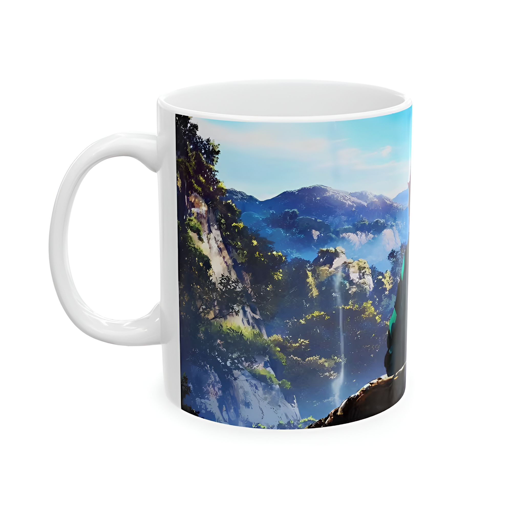 Demon Slayer Mug, Tanjiro Anime Ceramic Mug