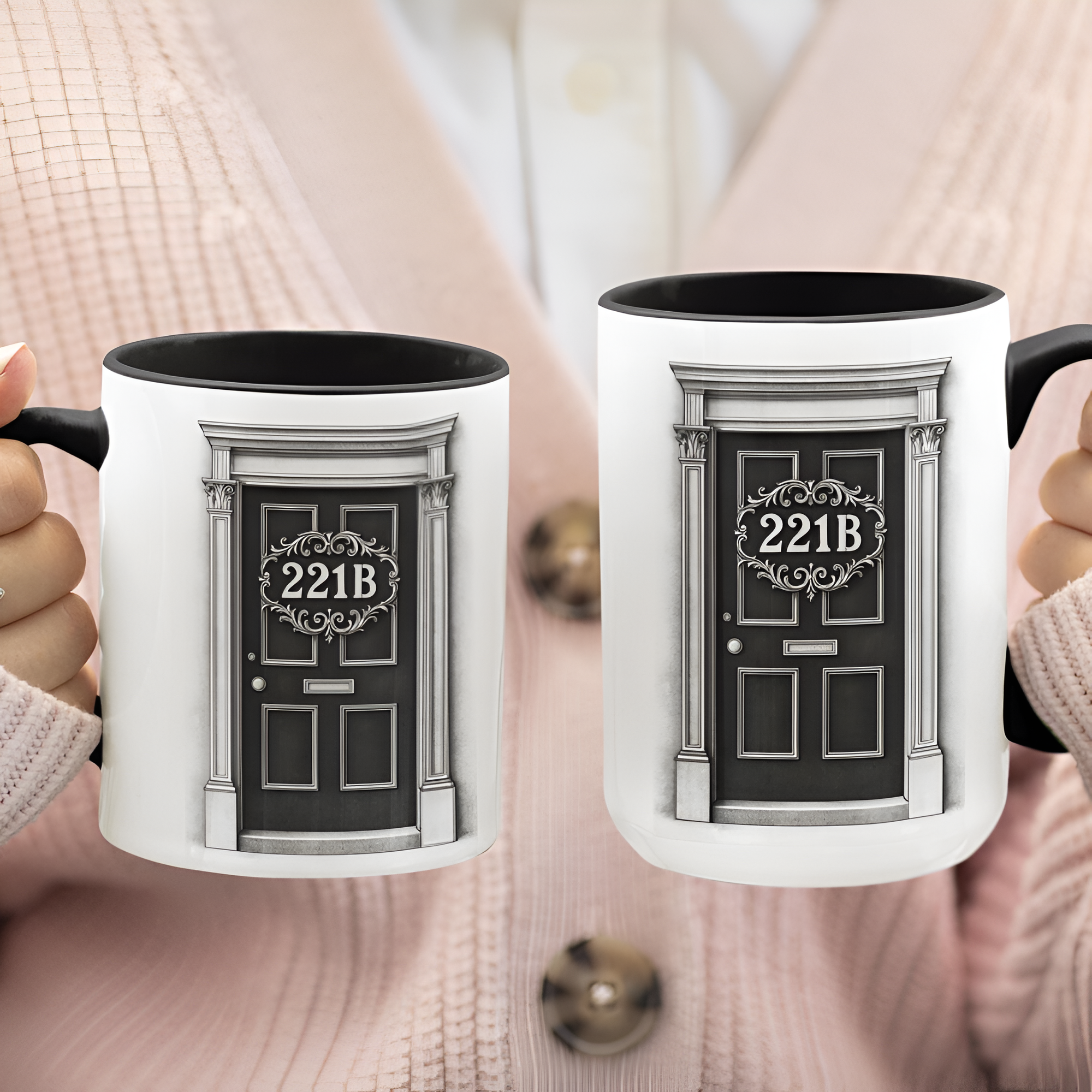Sherlock Holmes Baker Street Ceramic Coffee Mug
