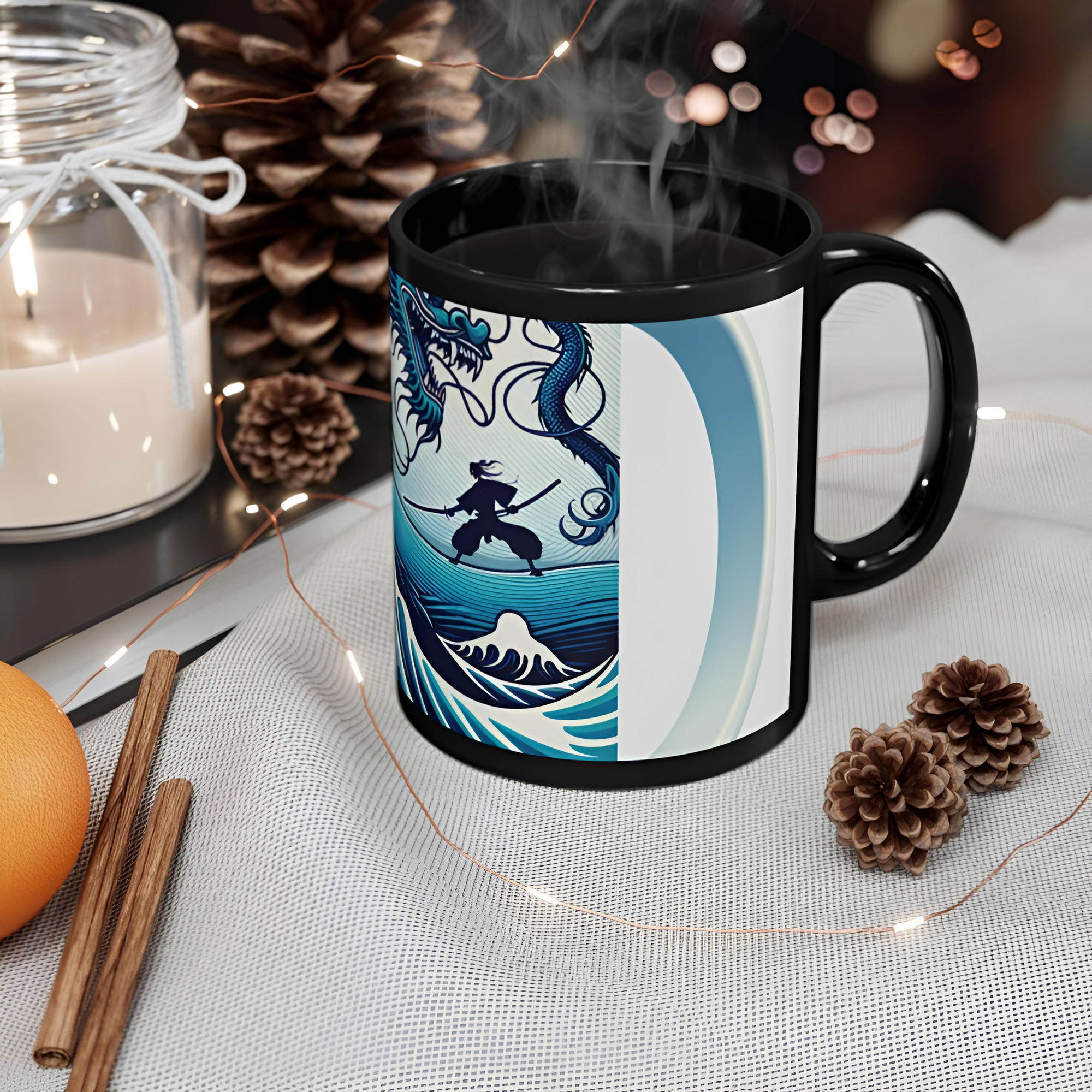 Water Breathing Demon Slayer Mug | Giyu Tanjiro Design | 11oz Anime Coffee Cupn Slayer Mug | Giyu Tanjiro Design | 11oz Anime Coffee Cup