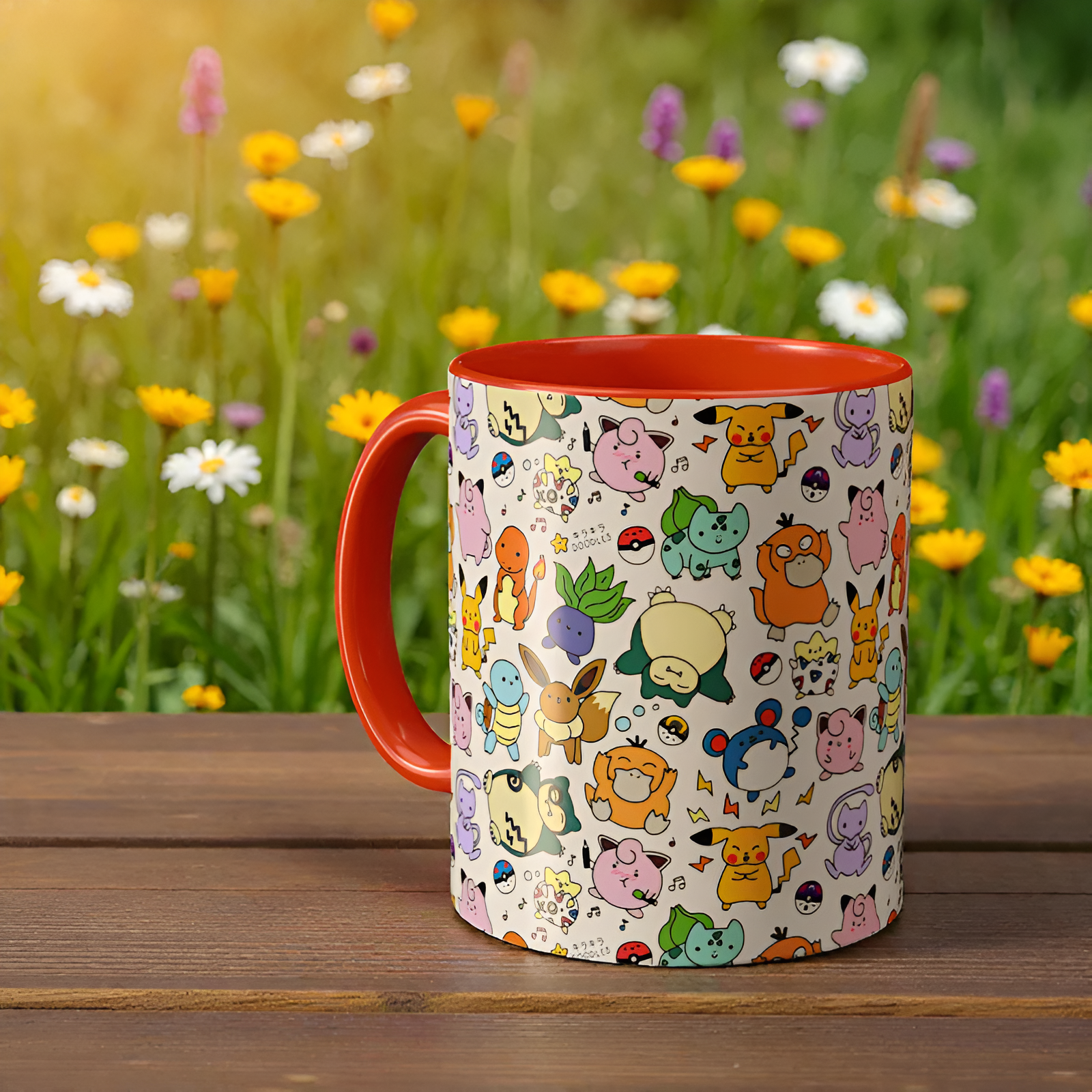 11 Oz Inspired by Pokemon Ceramic Mug