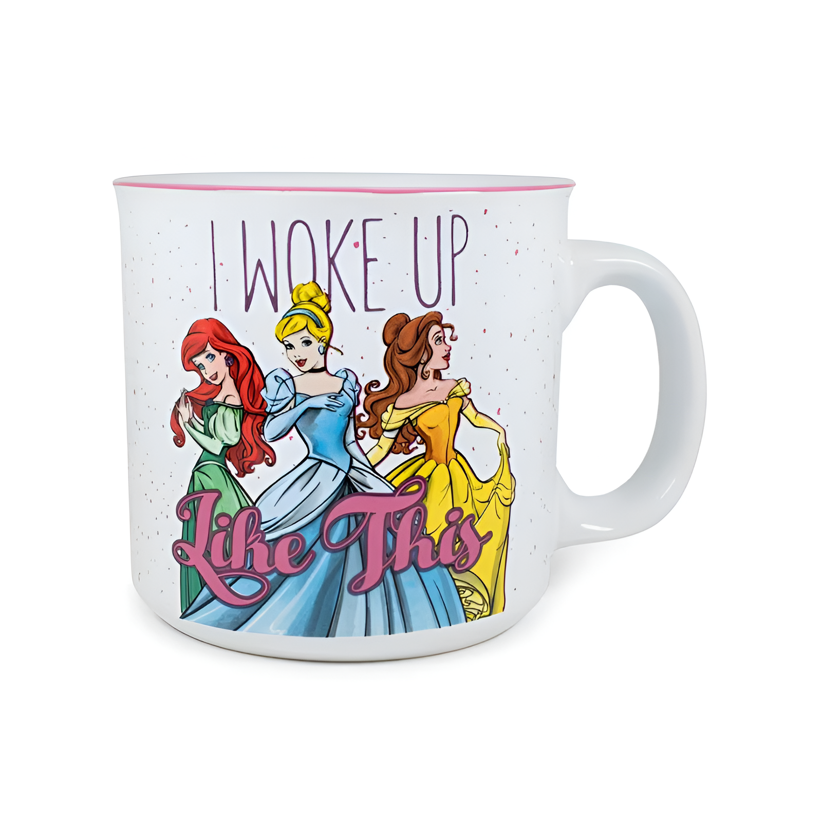 Princess I Woke Up Like This 20oz Ceramic Mug Cute Coffee Cup