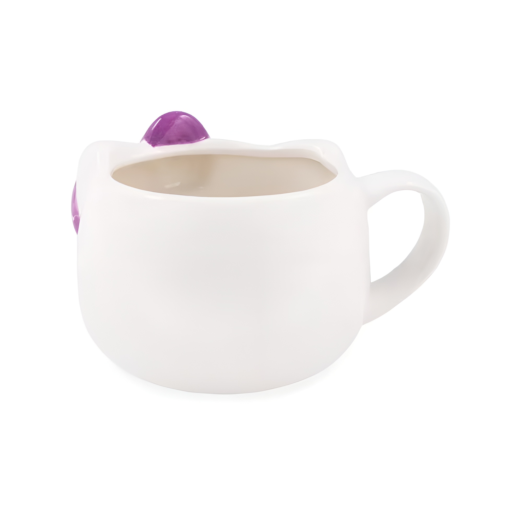 Hello Kitty Purple Bow Sculpted Ceramic Mug | Holds 20 Ounces