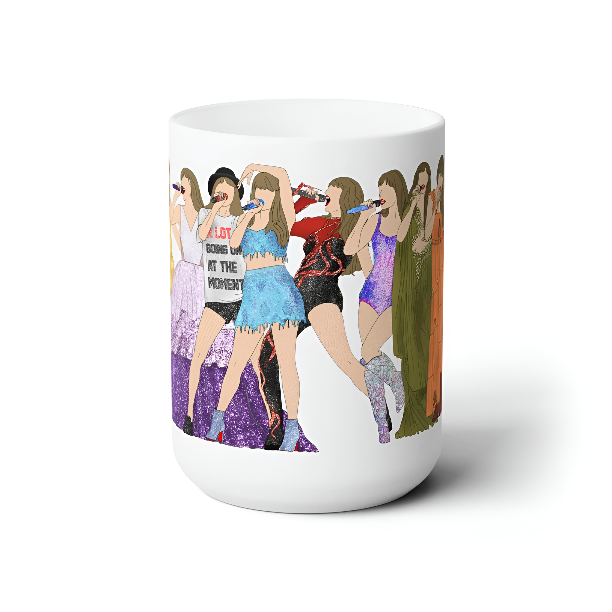 Eras Tour Outfits 15oz Stoneware Mug