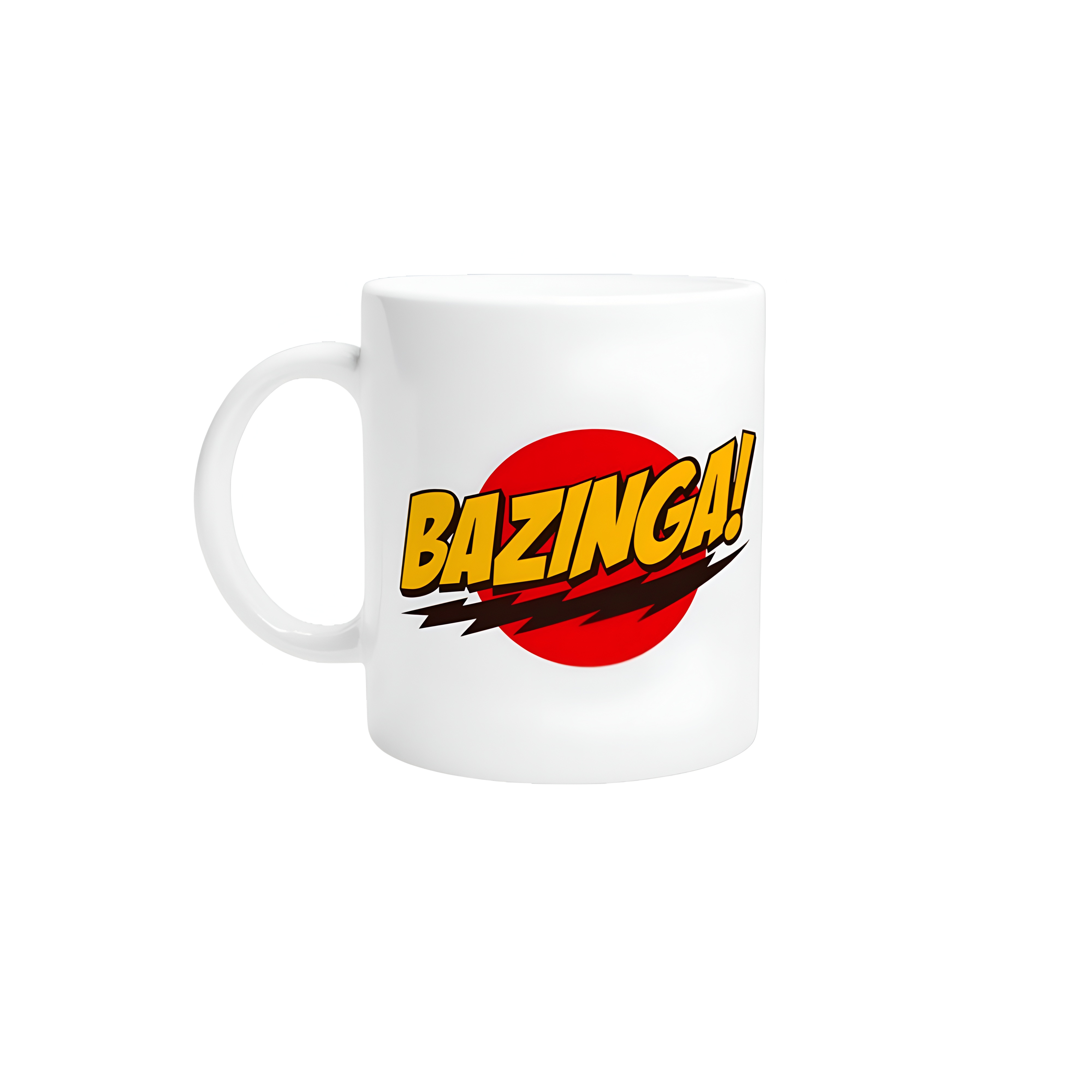 Big Bang Theory Sheldon Cooper Bazinga Logo Mug