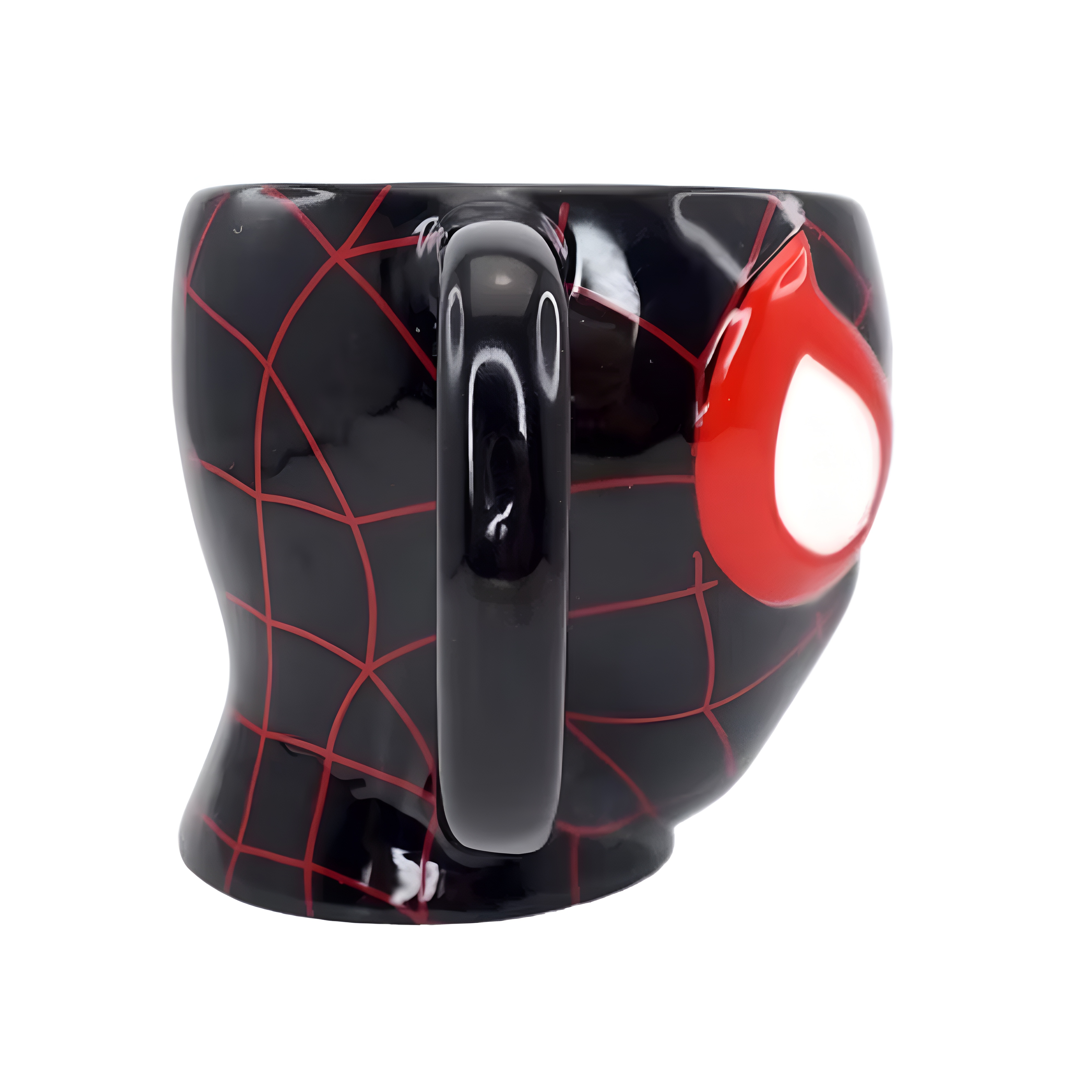 Spider Man Marvel Character Themed Ceramic Mug With Sculpted Mask Design