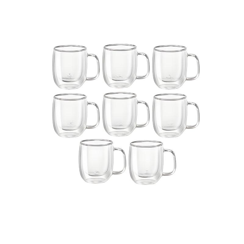 8 Piece Espresso Mug Set - Inspire Cups