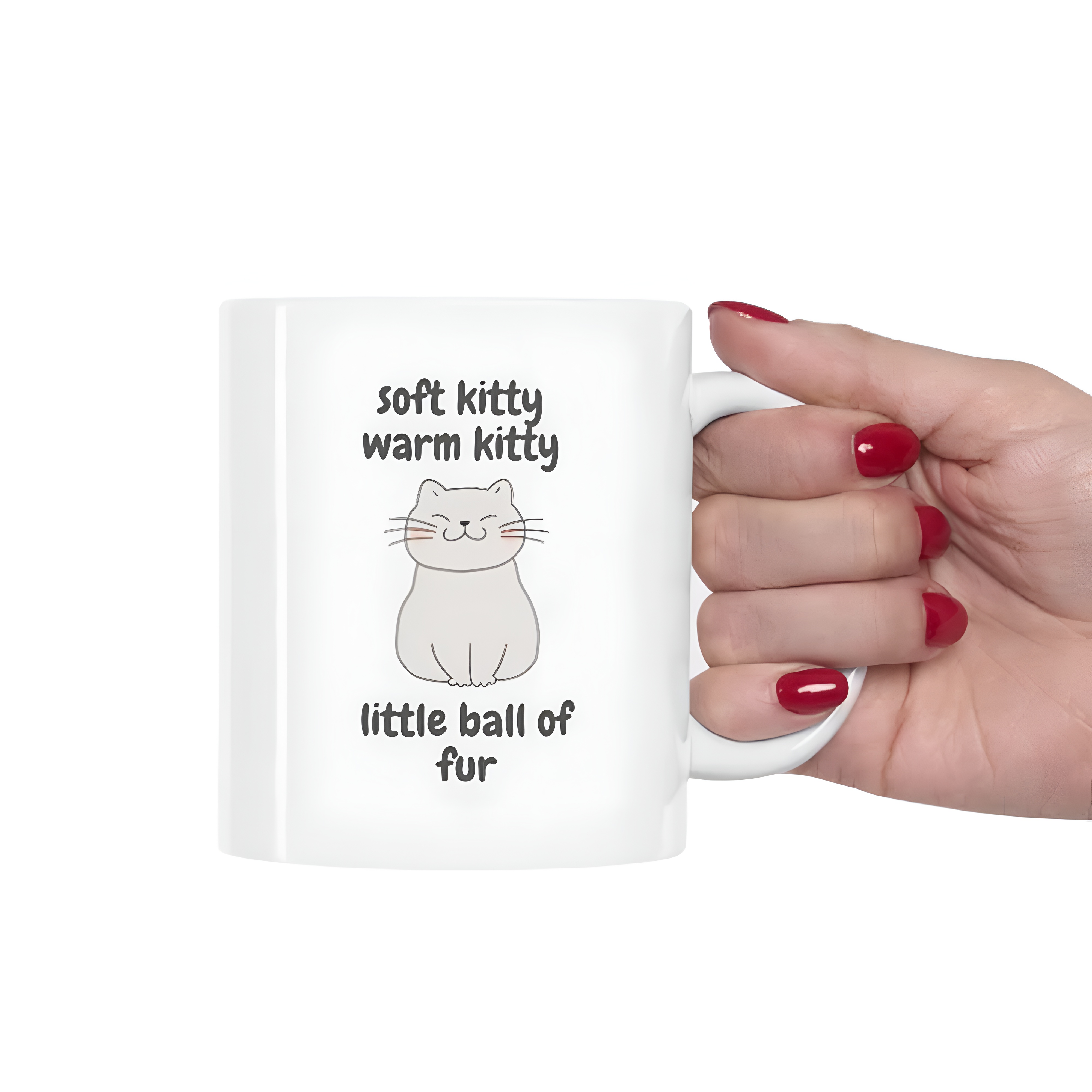 Soft Kitty Quote Print With Cat 11oz The Big Bang Theory Coffee Mug
