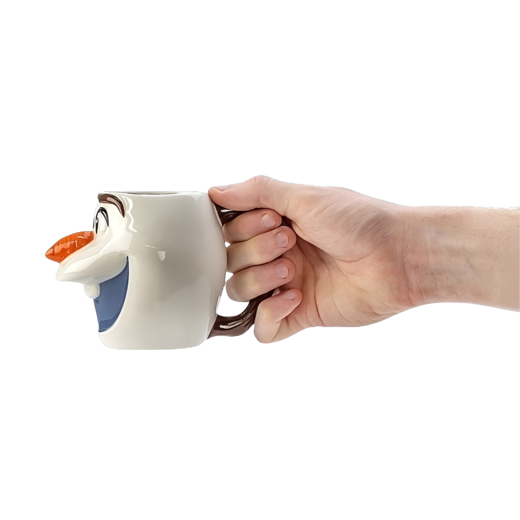 Olaf Frozen Character Themed Ceramic Mug With Figural 3D Design