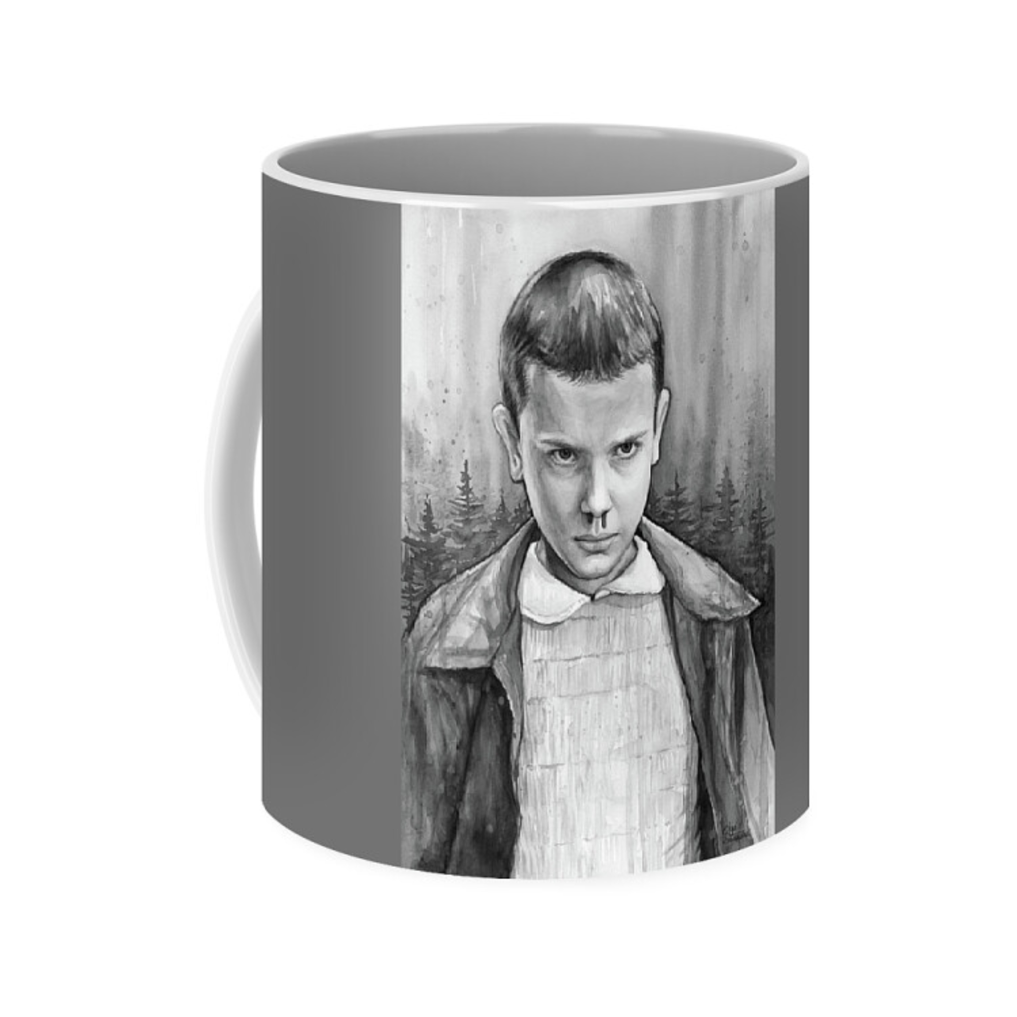 Stranger Things Eleven Fan Art Coffee Mug