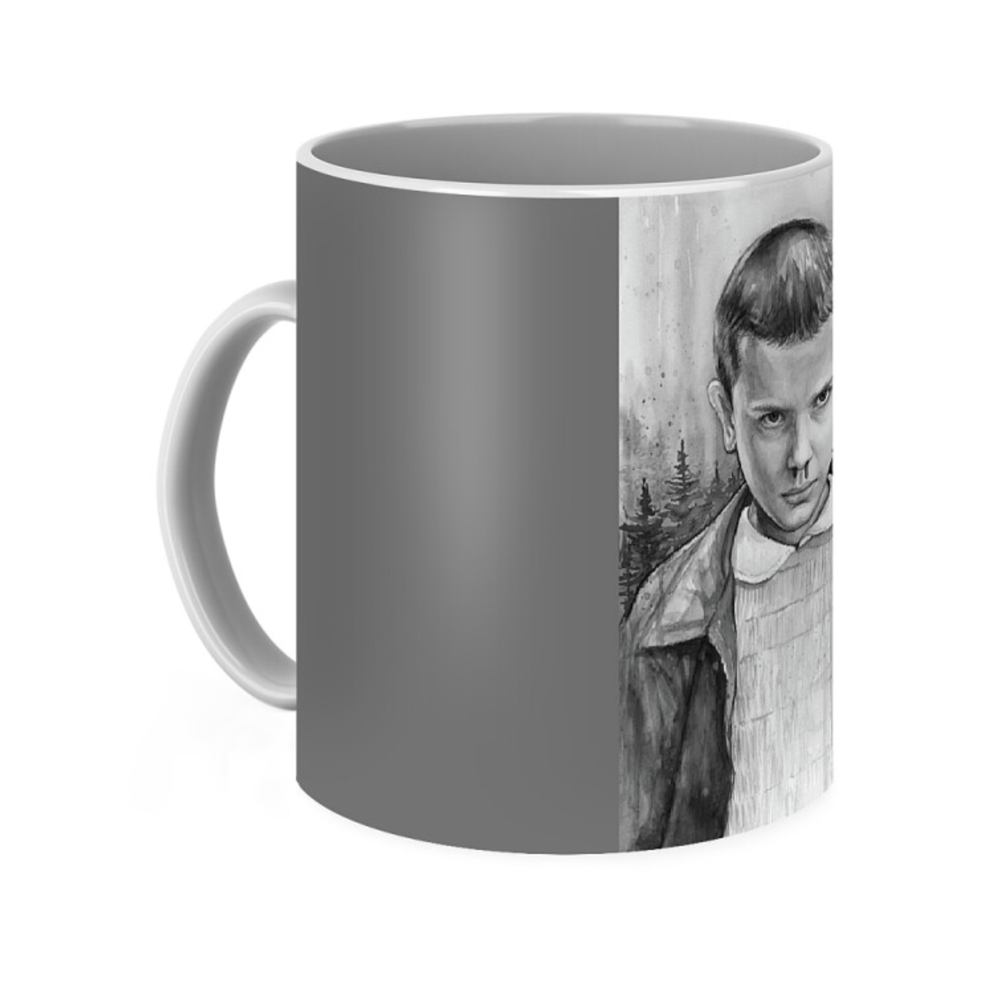 Stranger Things Eleven Fan Art Coffee Mug