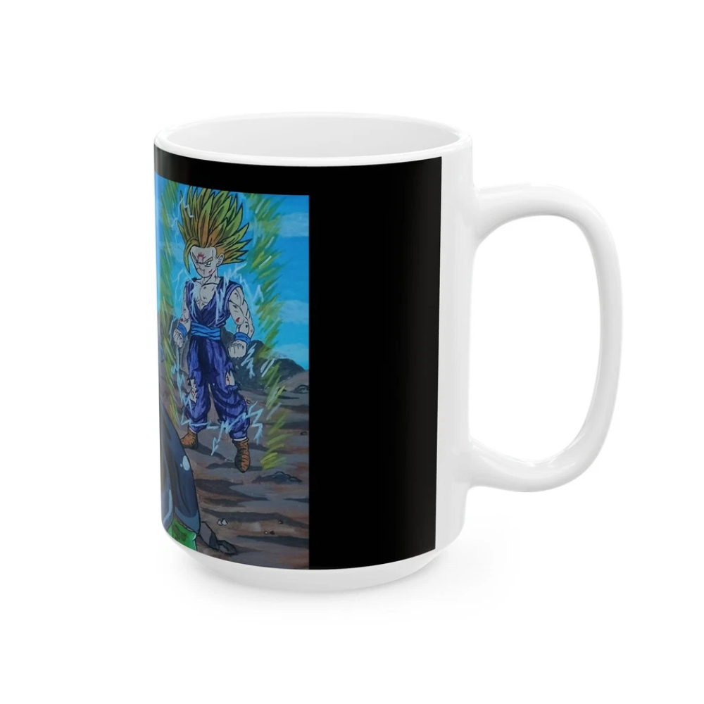 Dragon Ball Z Themed Ceramic Mug - Anime Gift, Collector's Mug, Kitchen Decor,
