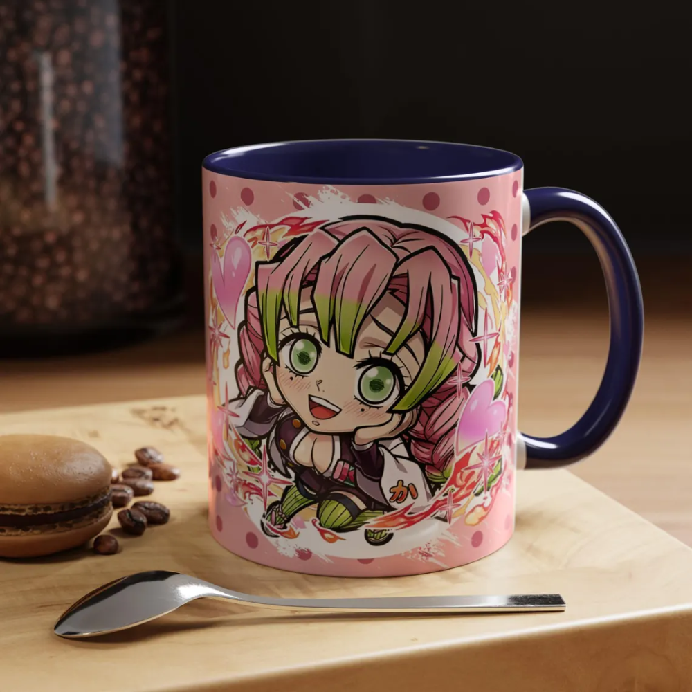 Demon Slayer, Mitsuri Kanroji Coffee Mug (11, 15oz)