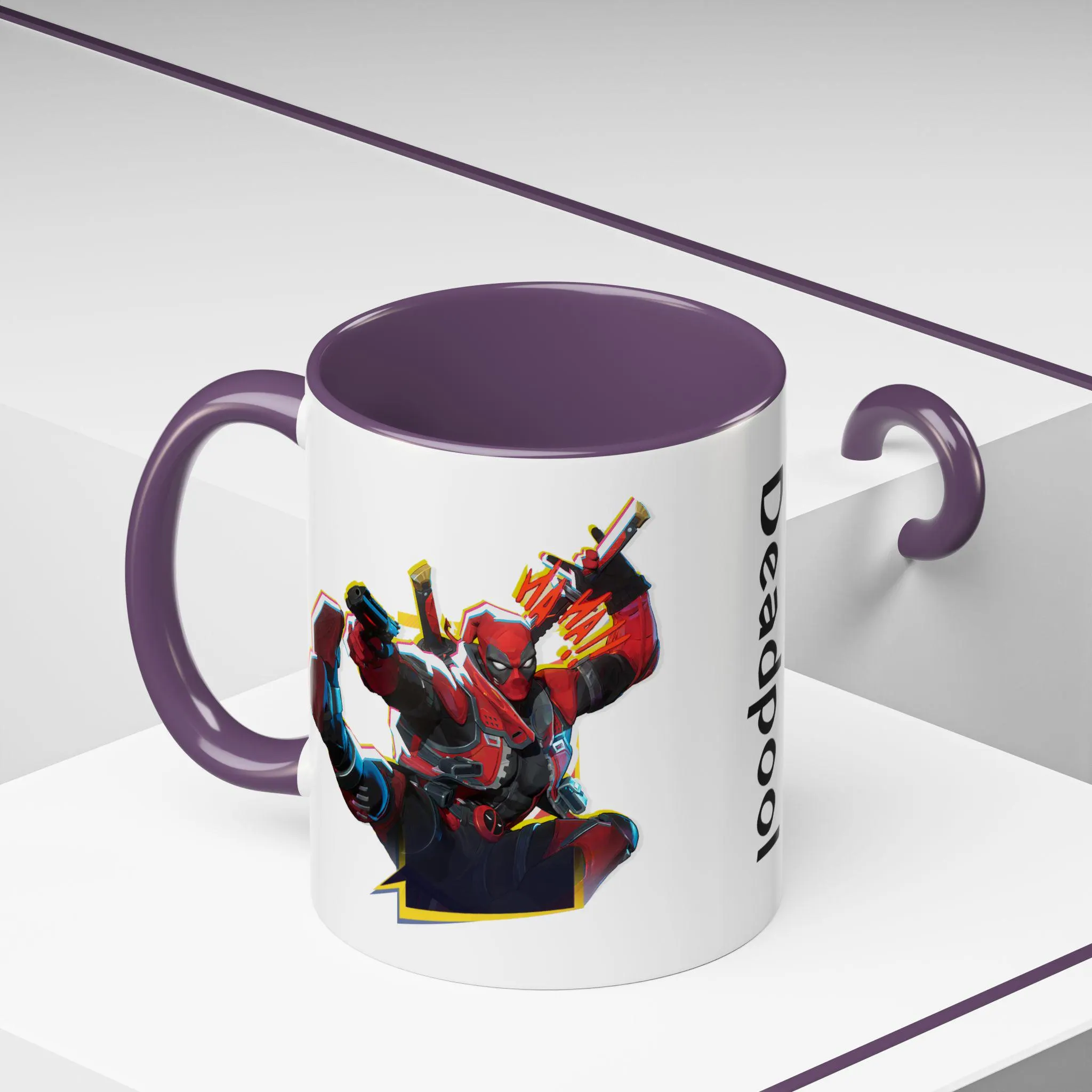 Deadpool Marvel Rivals Accent Coffee Mug 