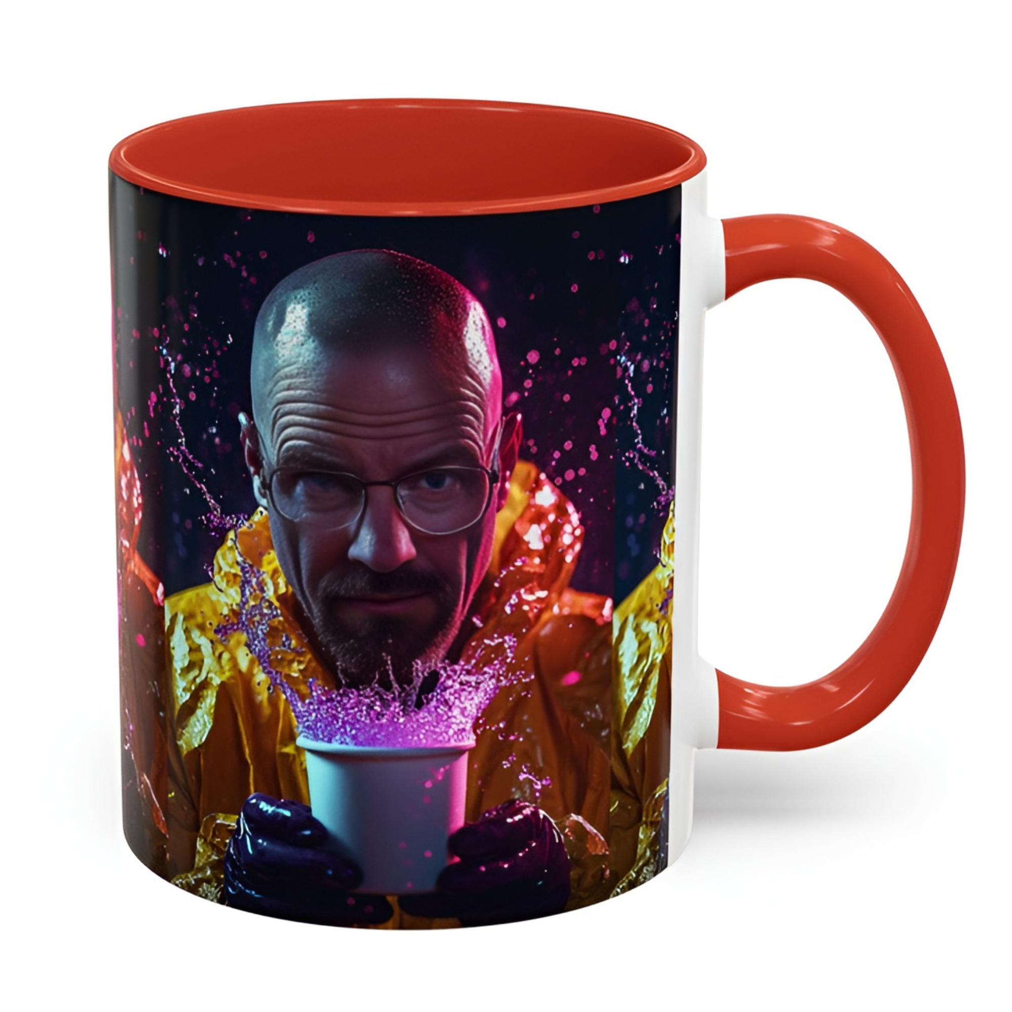Walter White Character Chemical Splash Mug