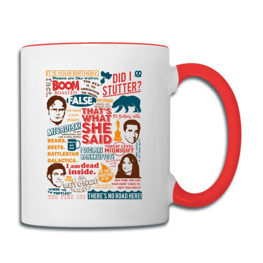 The Office Quotes Character Ceramic Mug