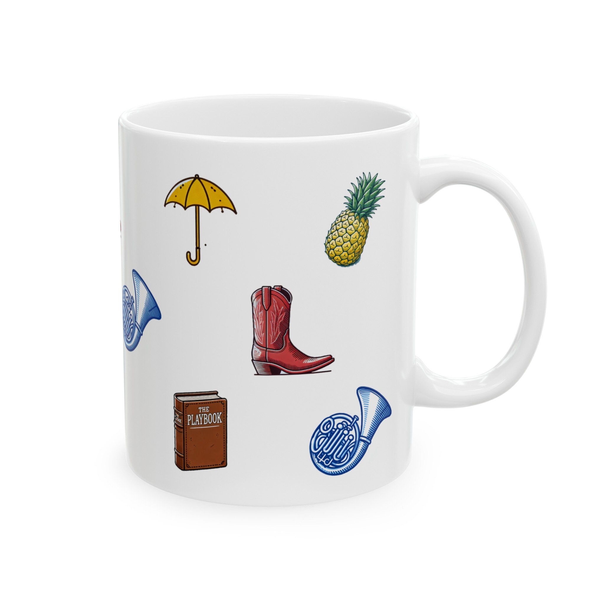 How I Met Your Mother Patterned Coffee Mug