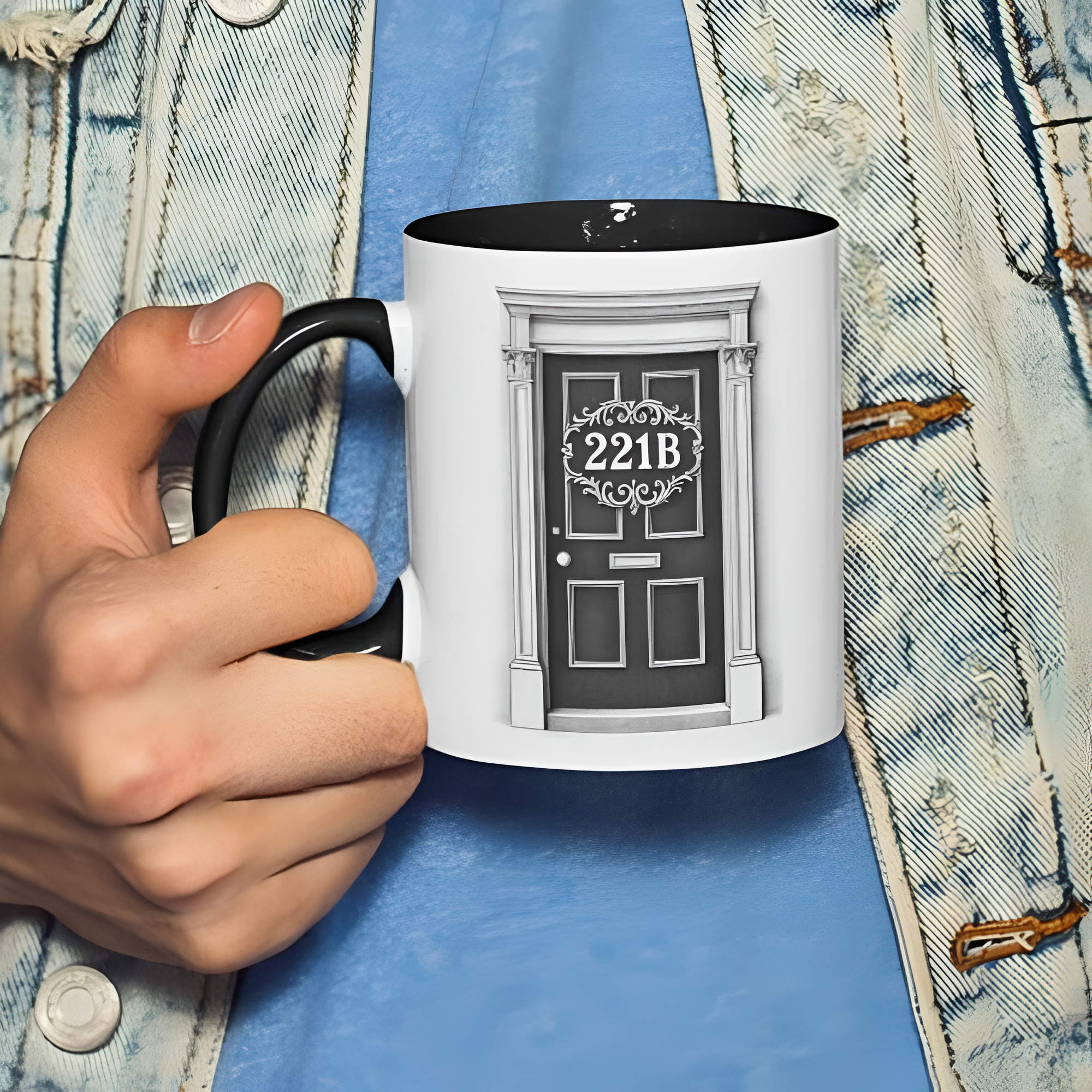 Sherlock Holmes Baker Street Ceramic Coffee Mug