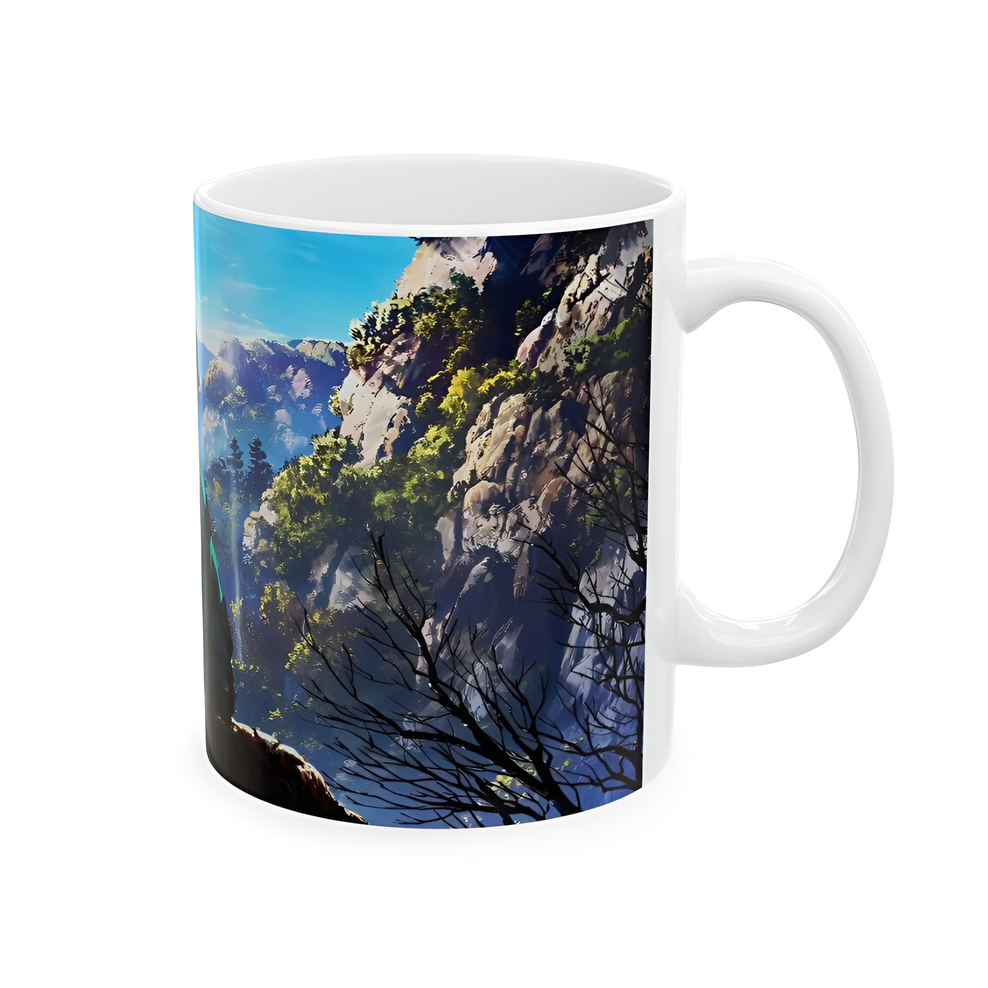 Demon Slayer Mug, Tanjiro Anime Ceramic Mug