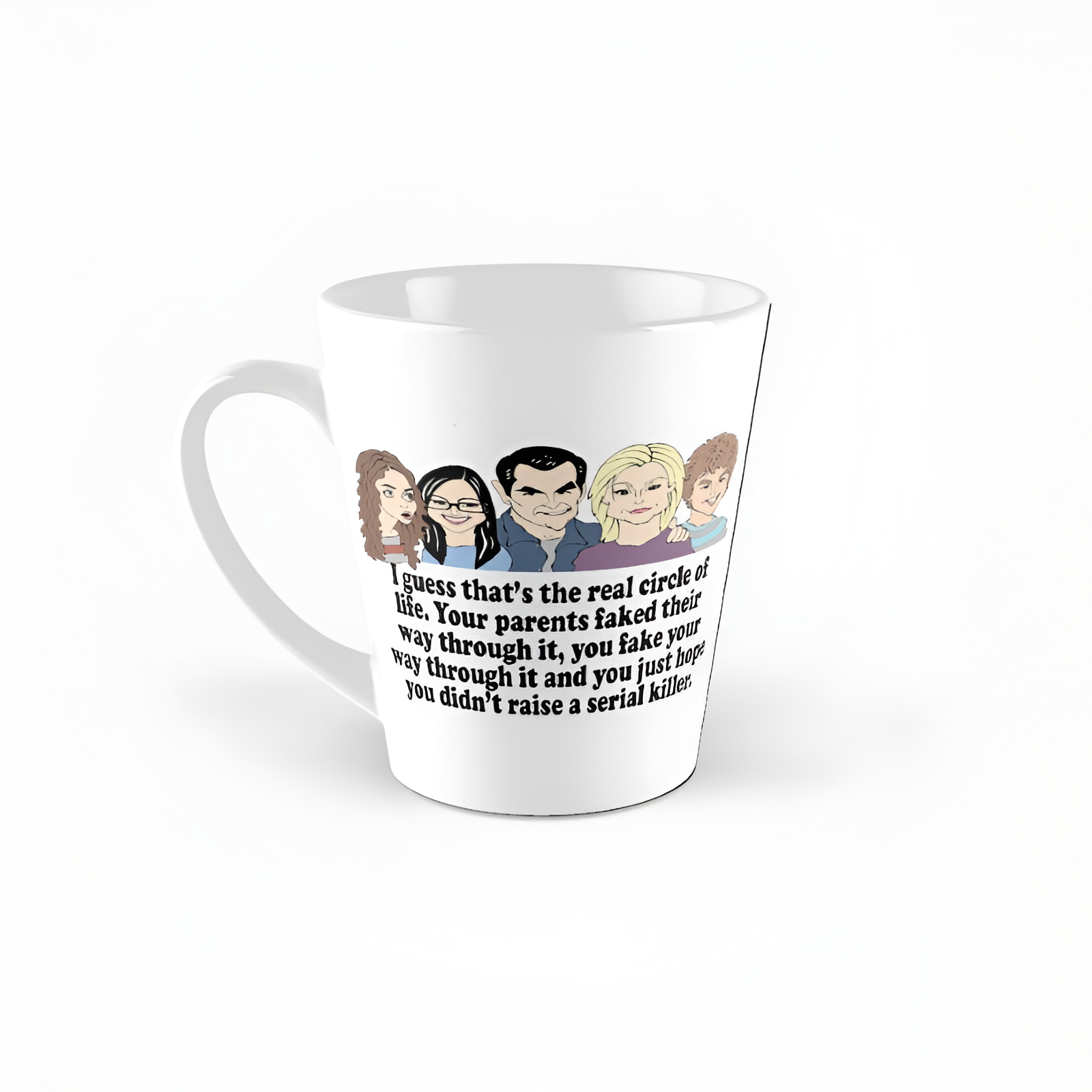 Modern Family Tv Show Character Ceramic Mug