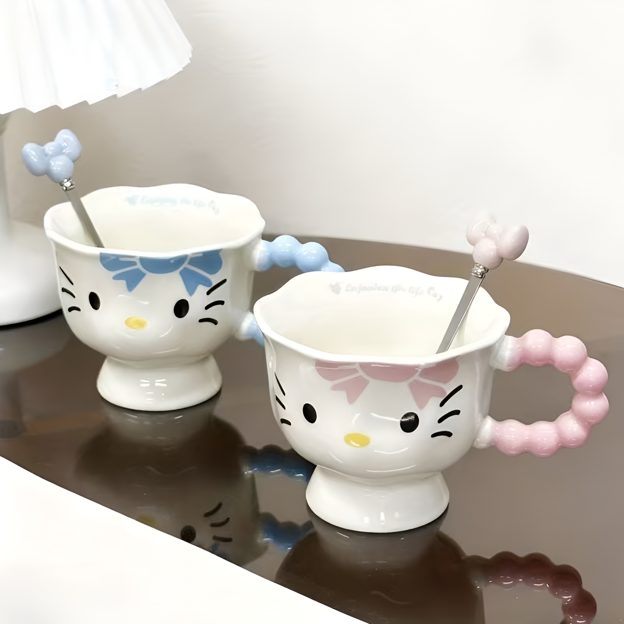 Sanrio Cute And Stylish Mugs, Couple Cups, Birthday Gifts, Water Cups, Hello Kitty Ceramic Mugs