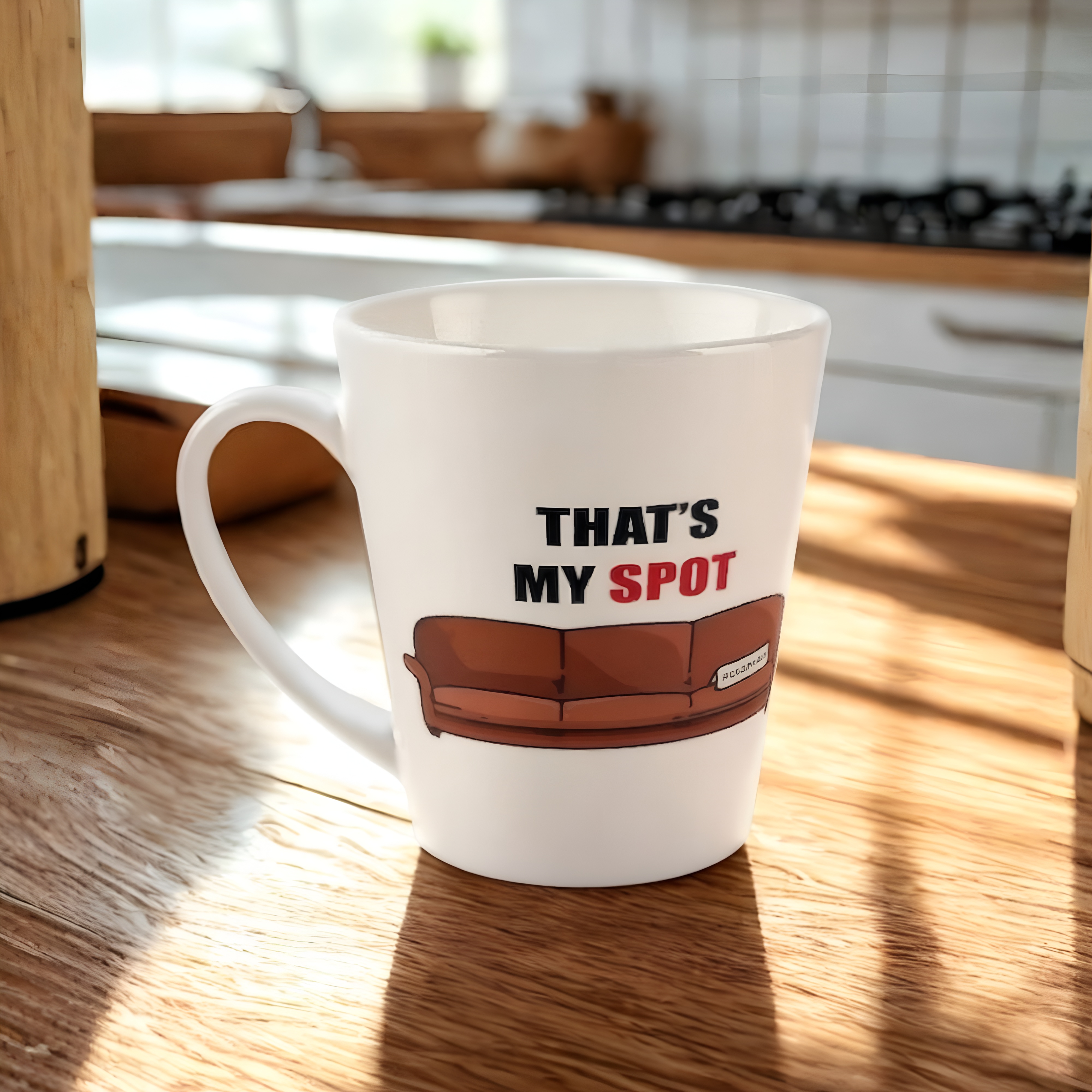 Big Bang Theory That Is My Spot Latte Mug