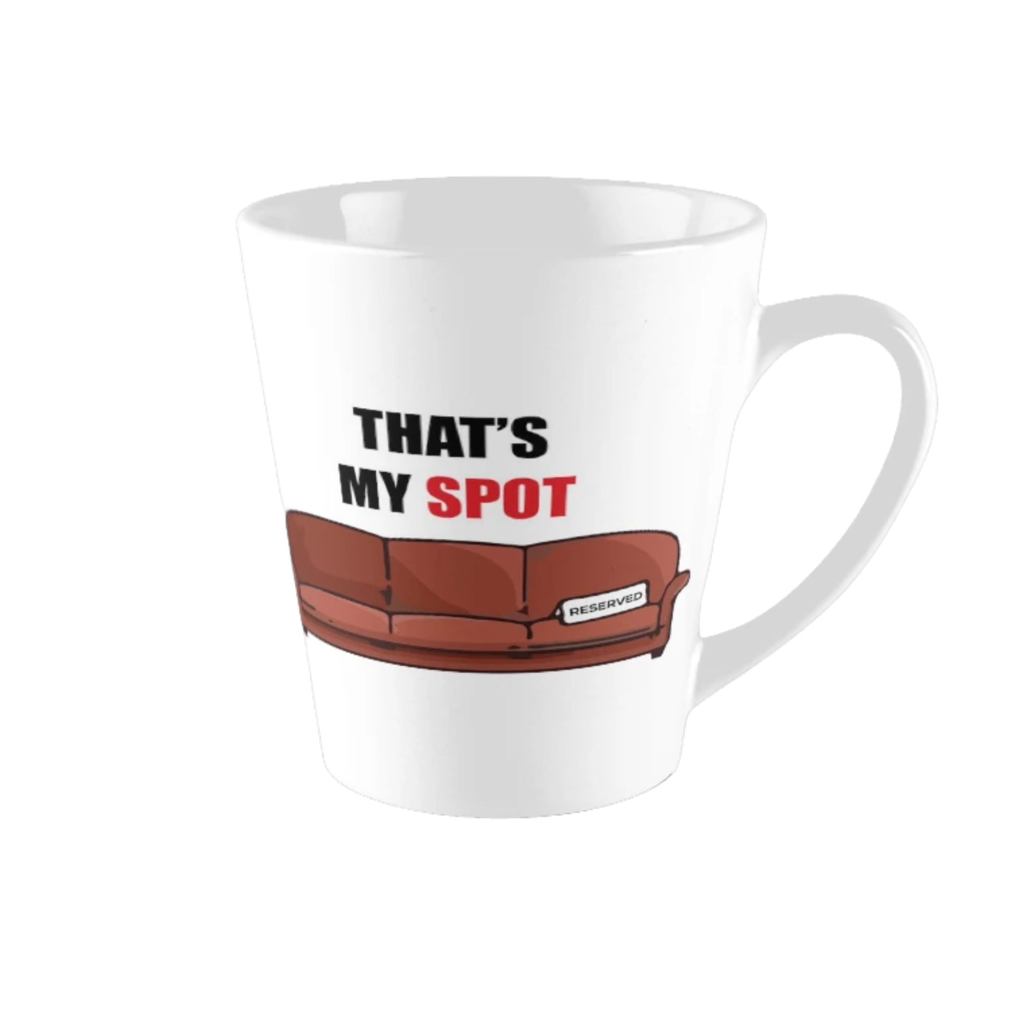Big Bang Theory That Is My Spot Latte Mug