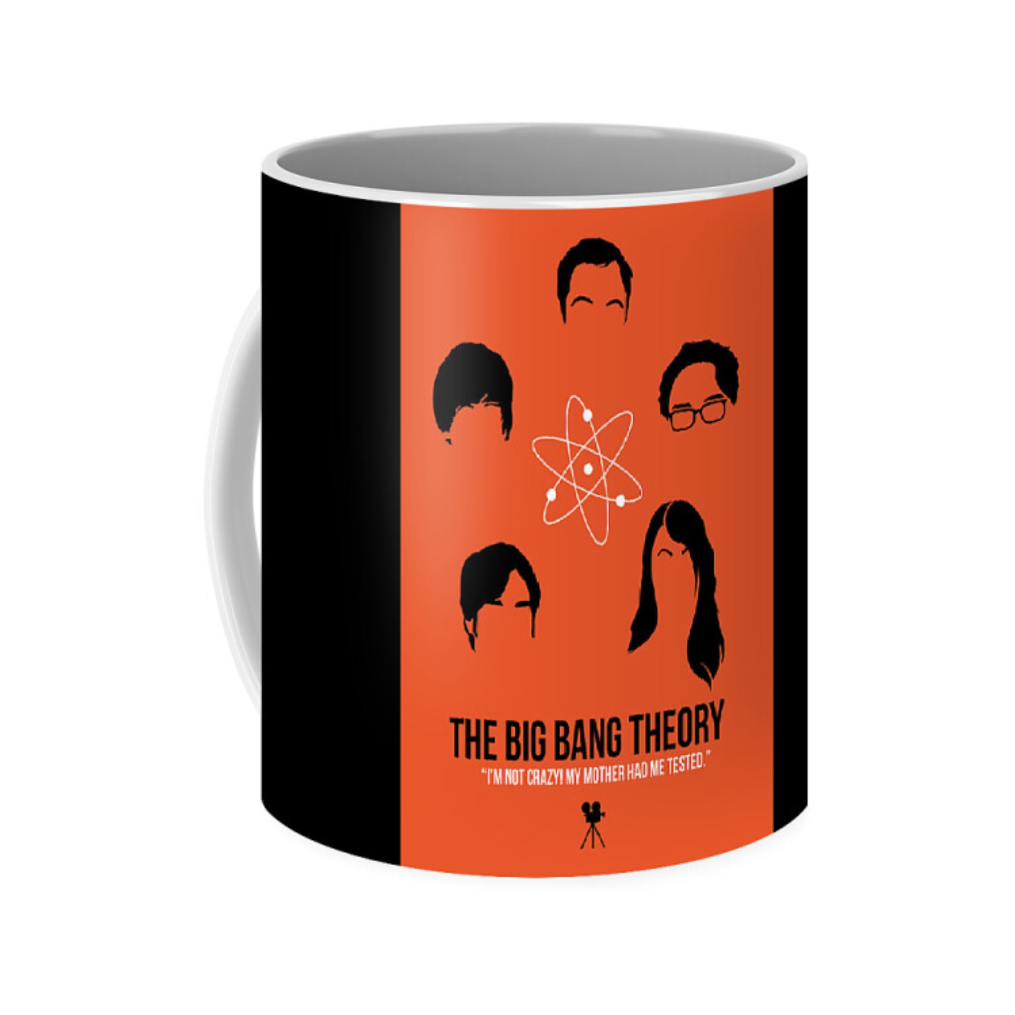 I Am Not Crazy Quote Print Poster Style The Big Bang Theory Ceramic Coffee Mug