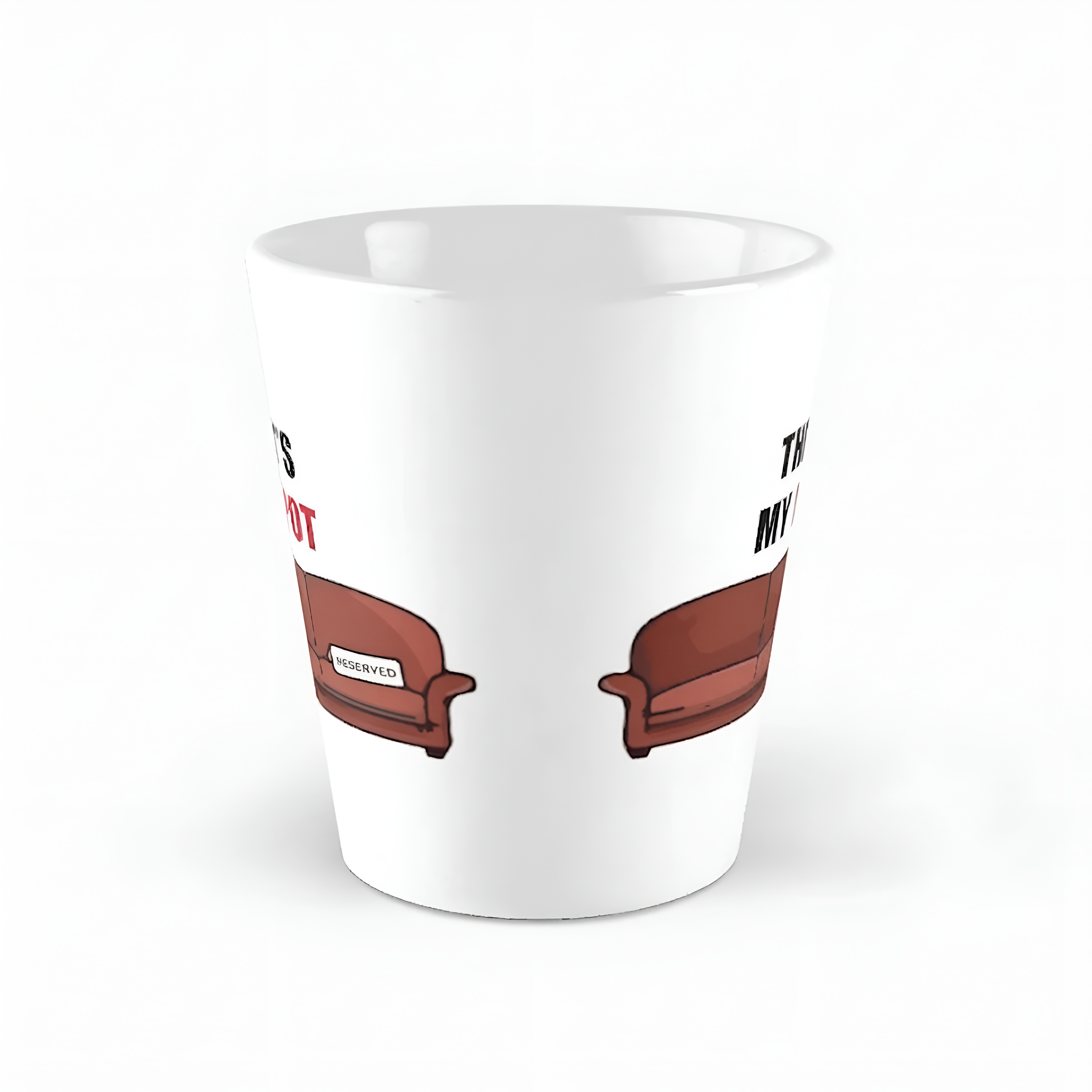 Big Bang Theory That Is My Spot Latte Mug