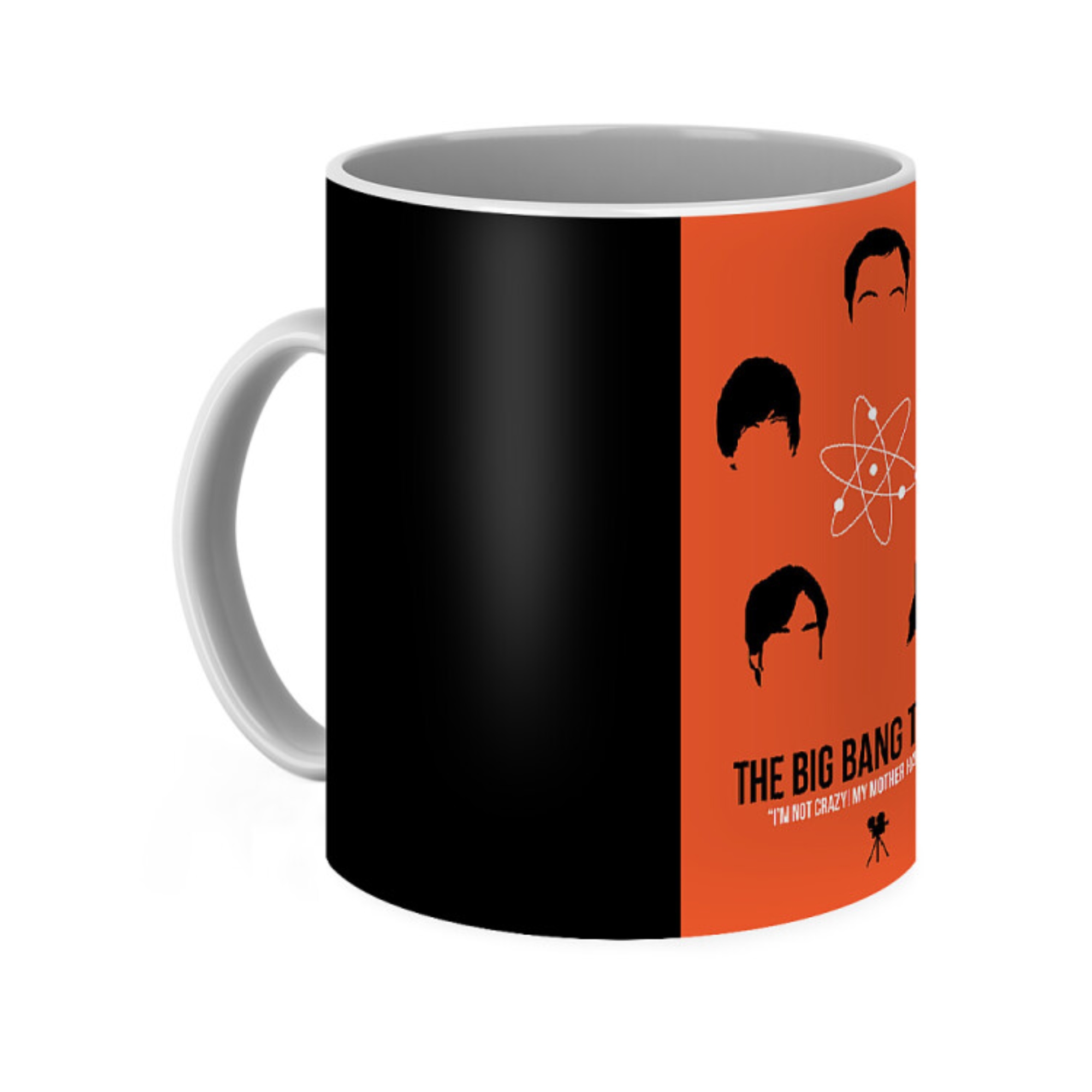 I Am Not Crazy Quote Print Poster Style The Big Bang Theory Ceramic Coffee Mug