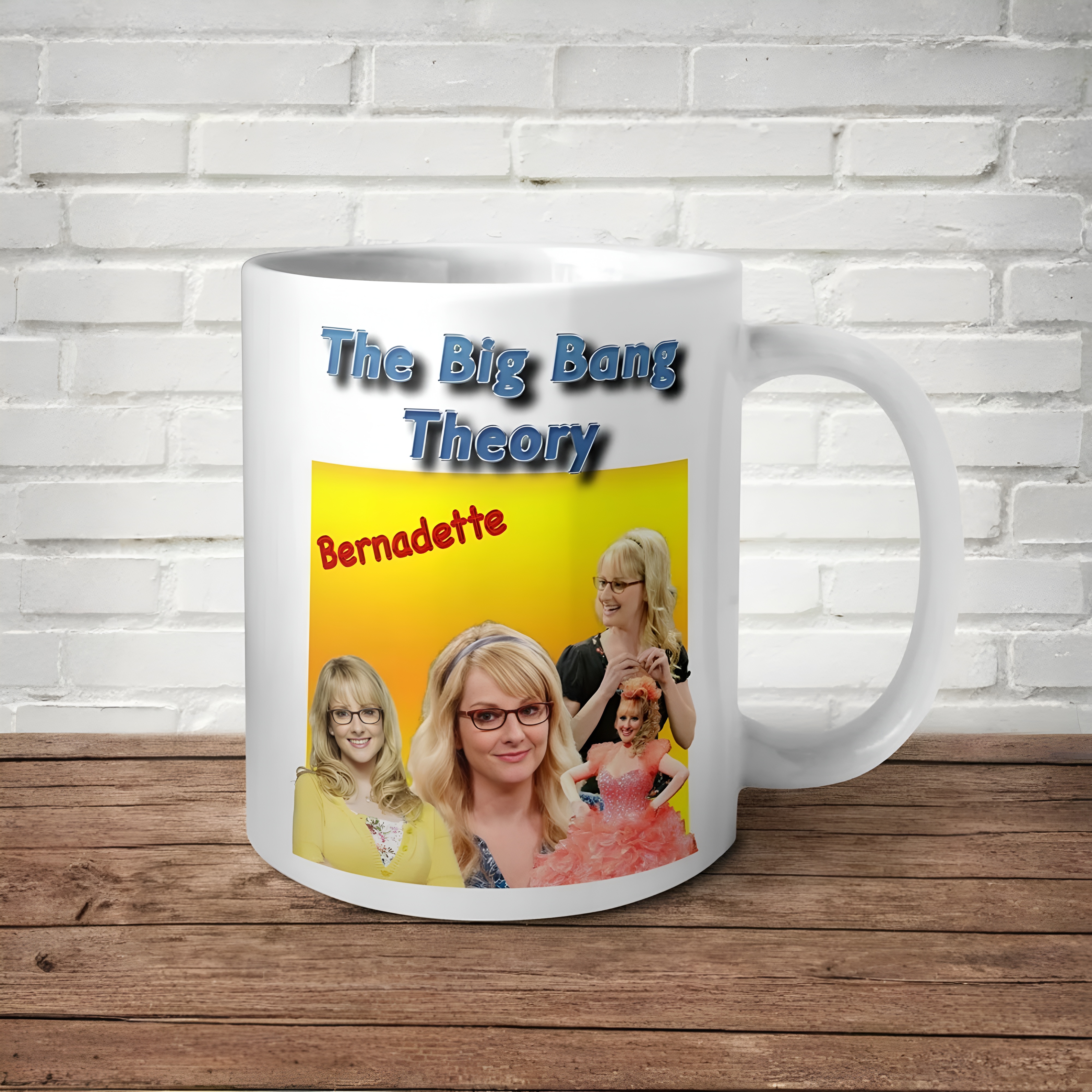 Big Bang Theory Bernadette Rostenkowski Portrait Homage Mug