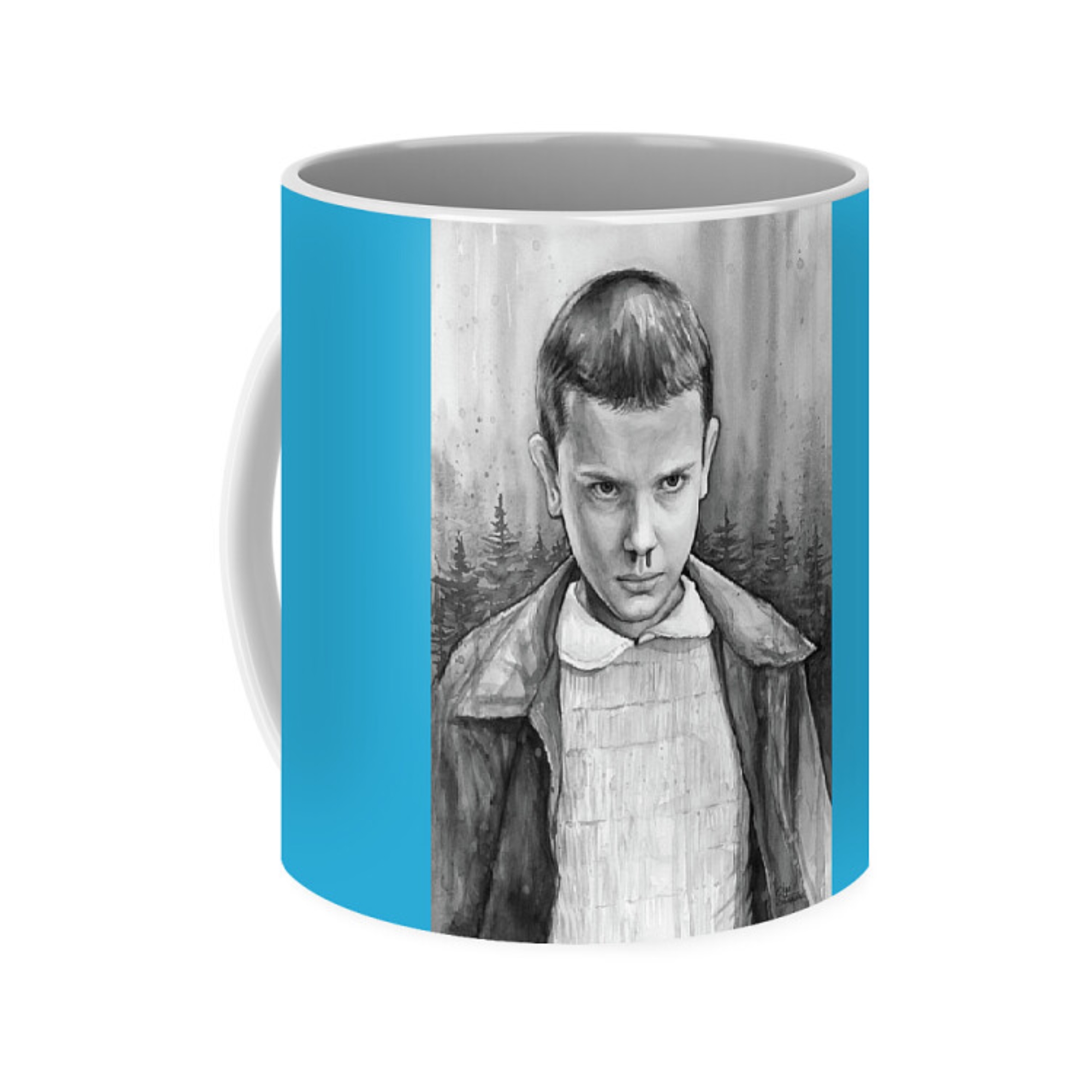Stranger Things Eleven Fan Art Coffee Mug